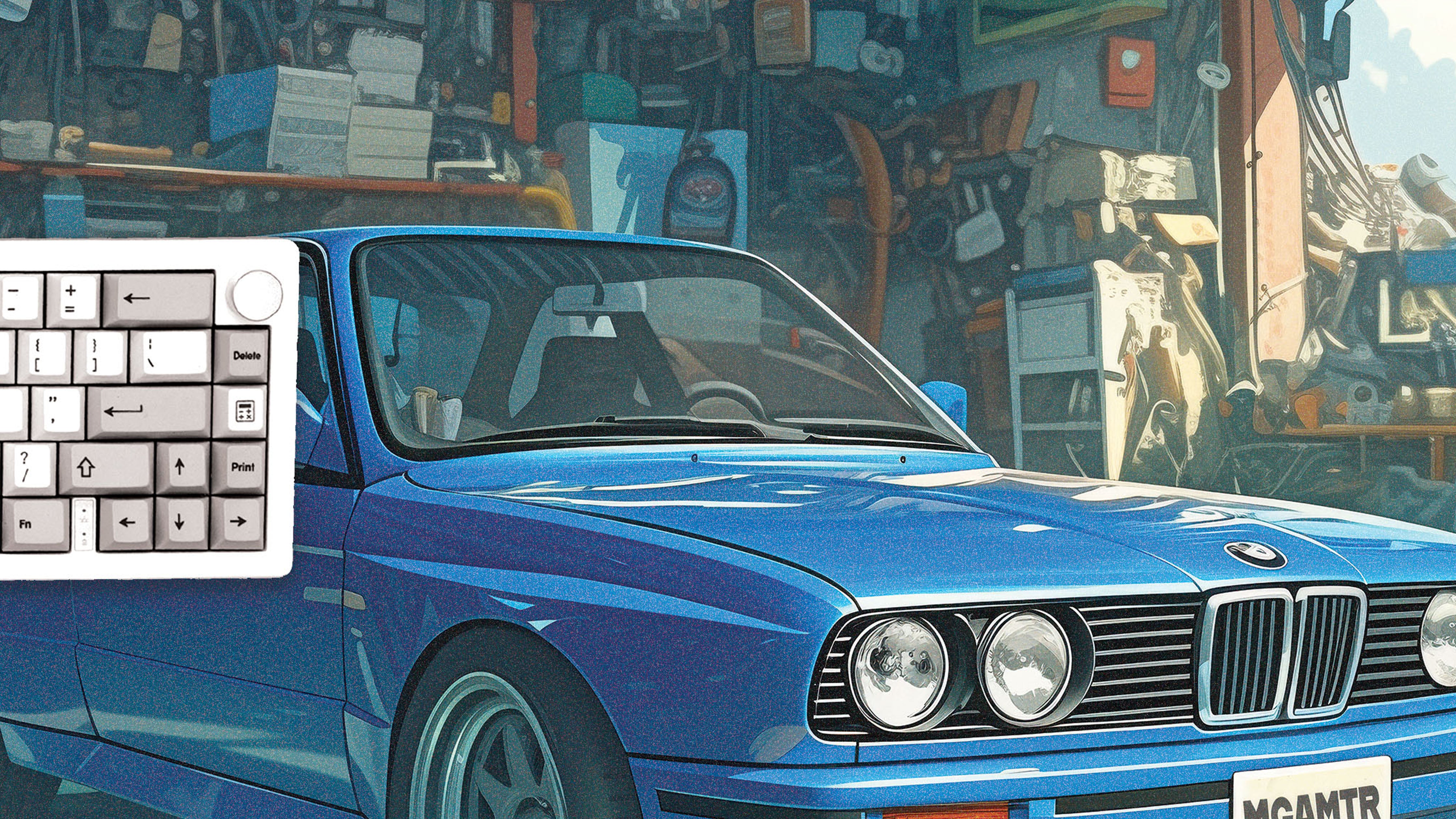 Benji's BMW - The Mousepad Company