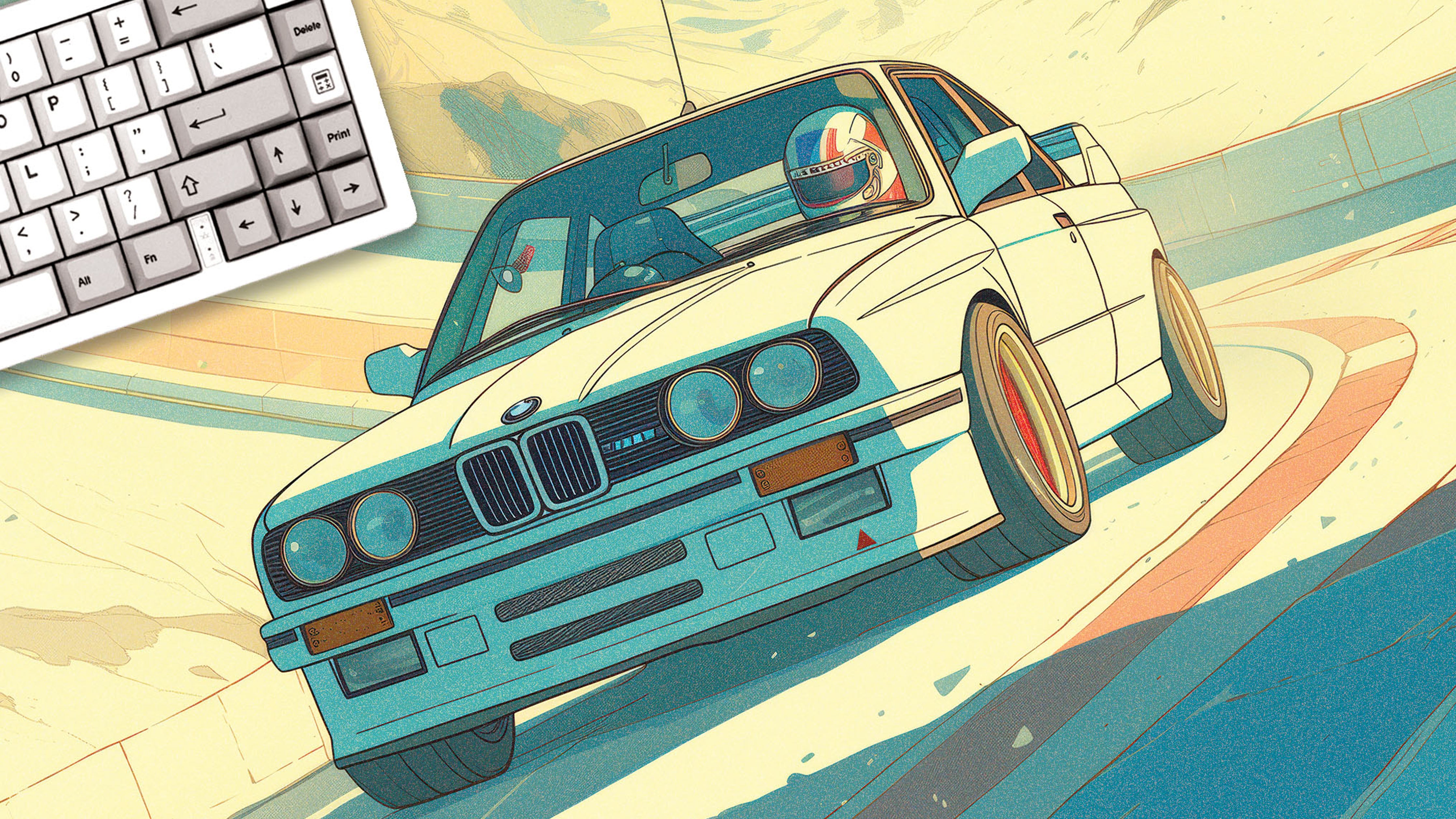 Oliver's BMW E30 M3 - The Mousepad Company