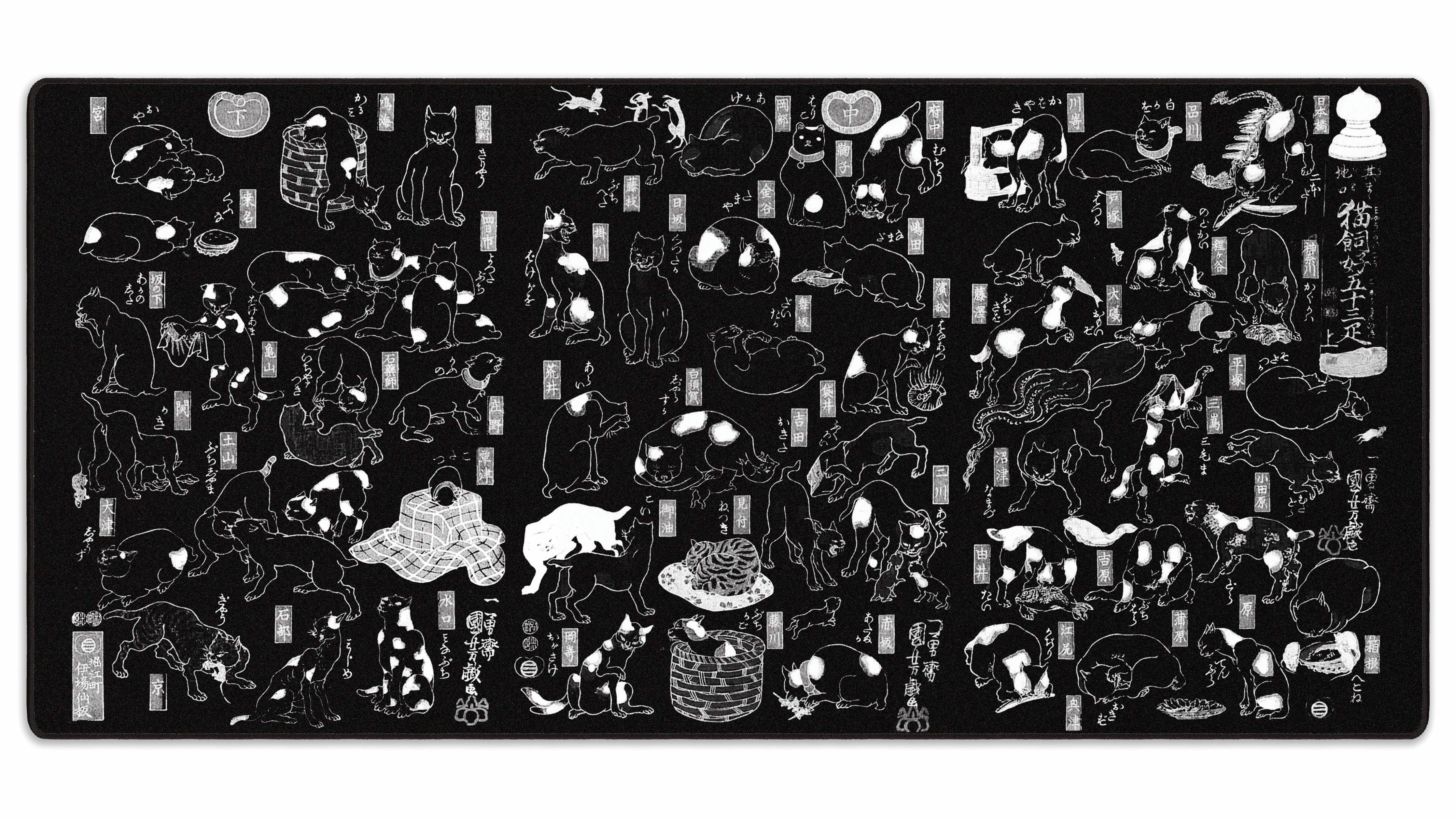 Cats by Kuniyoshi - The Mousepad Company