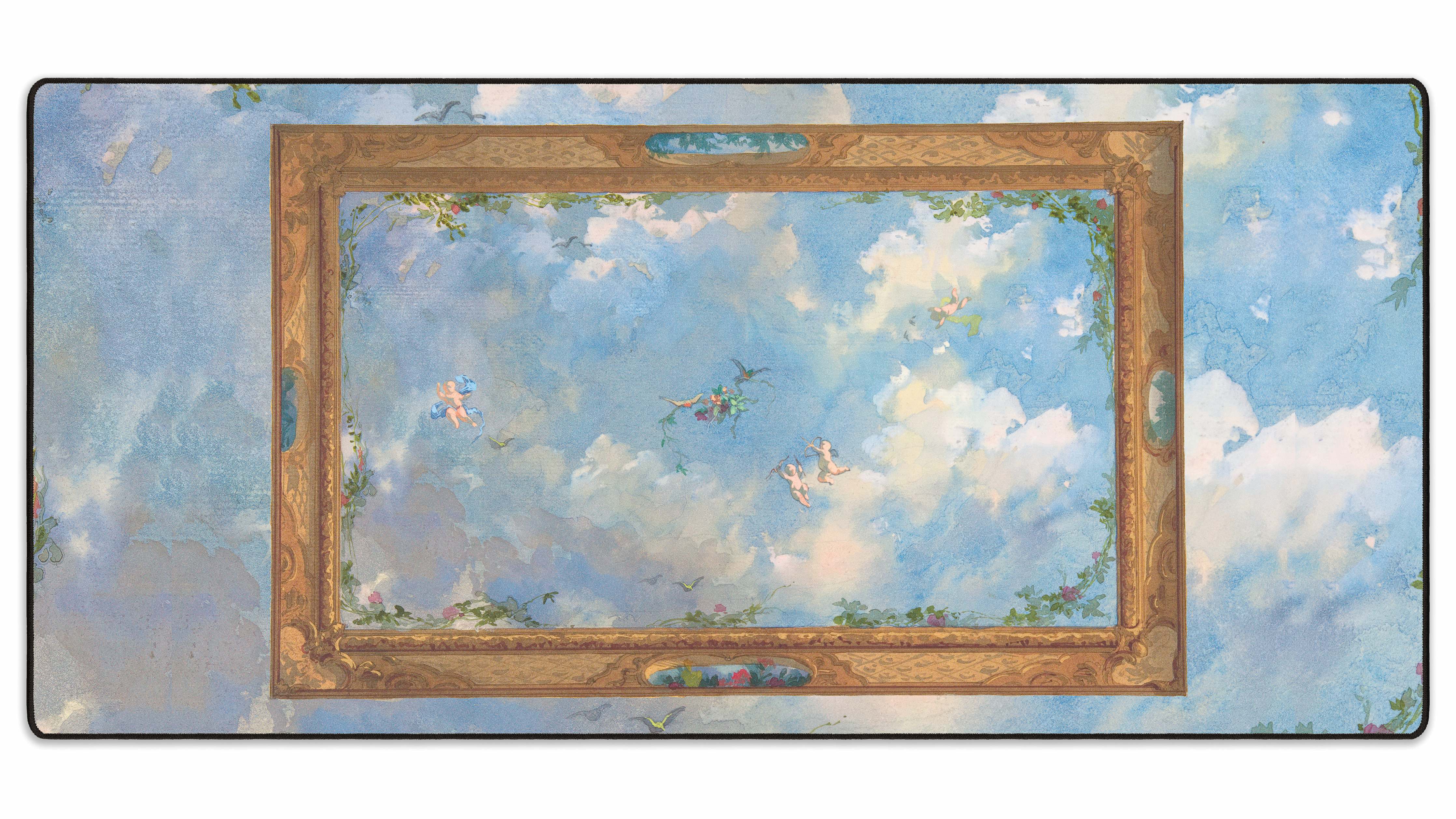 Design for Salon Ceiling, Hôtel Candamo - The Mousepad Company