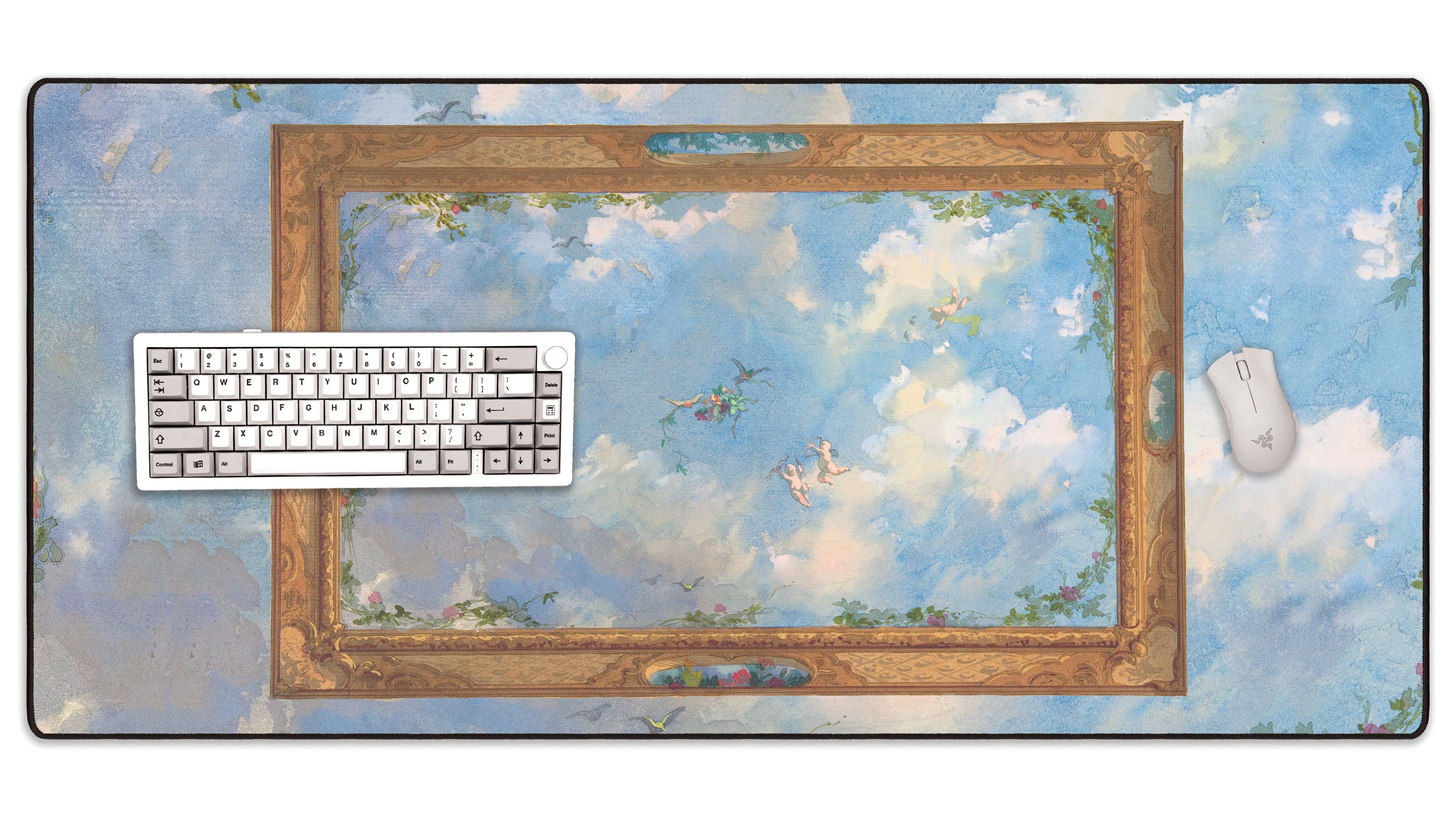 Design for Salon Ceiling, Hôtel Candamo - The Mousepad Company