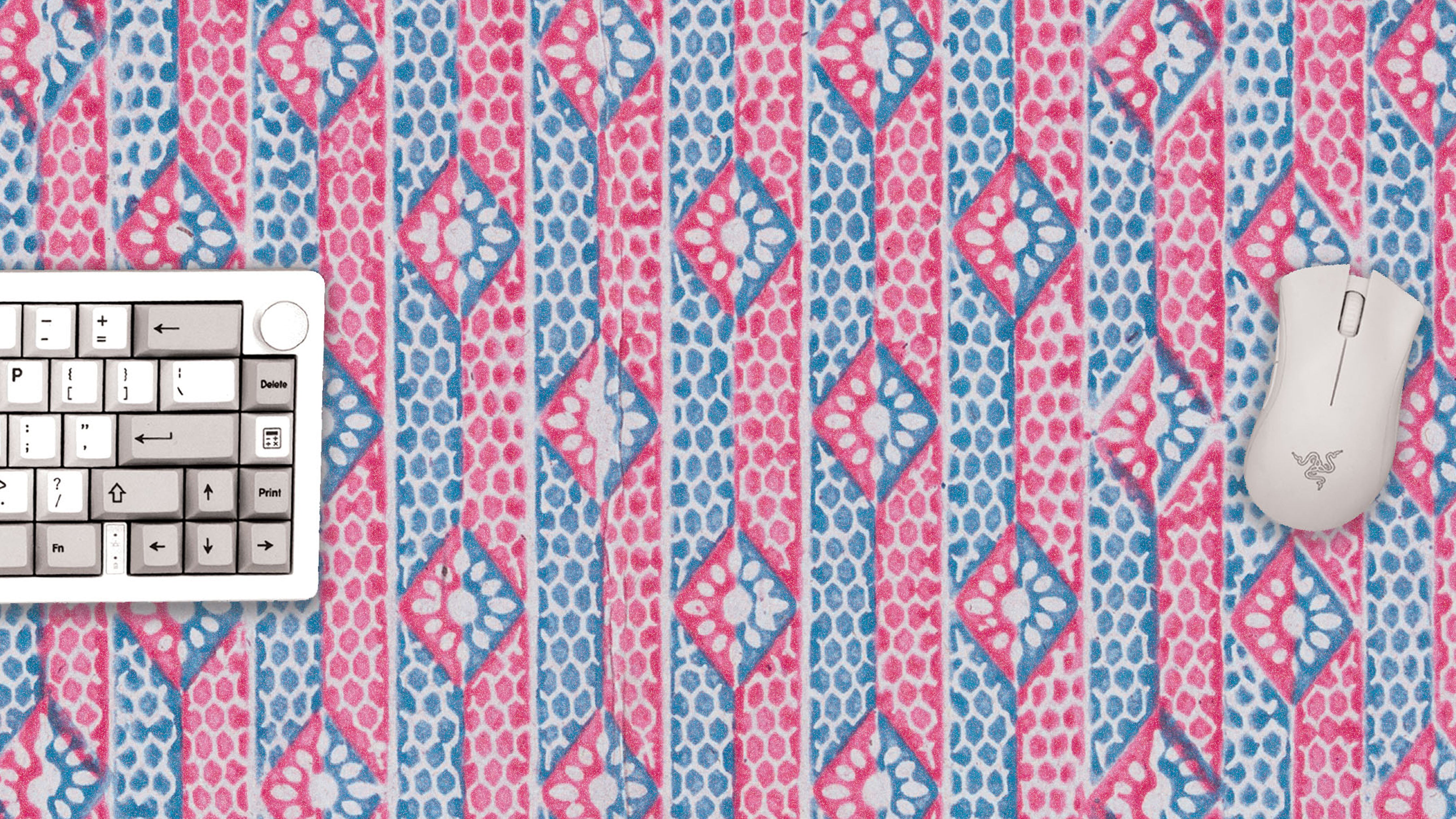 Floral Diamonds - The Mousepad Company
