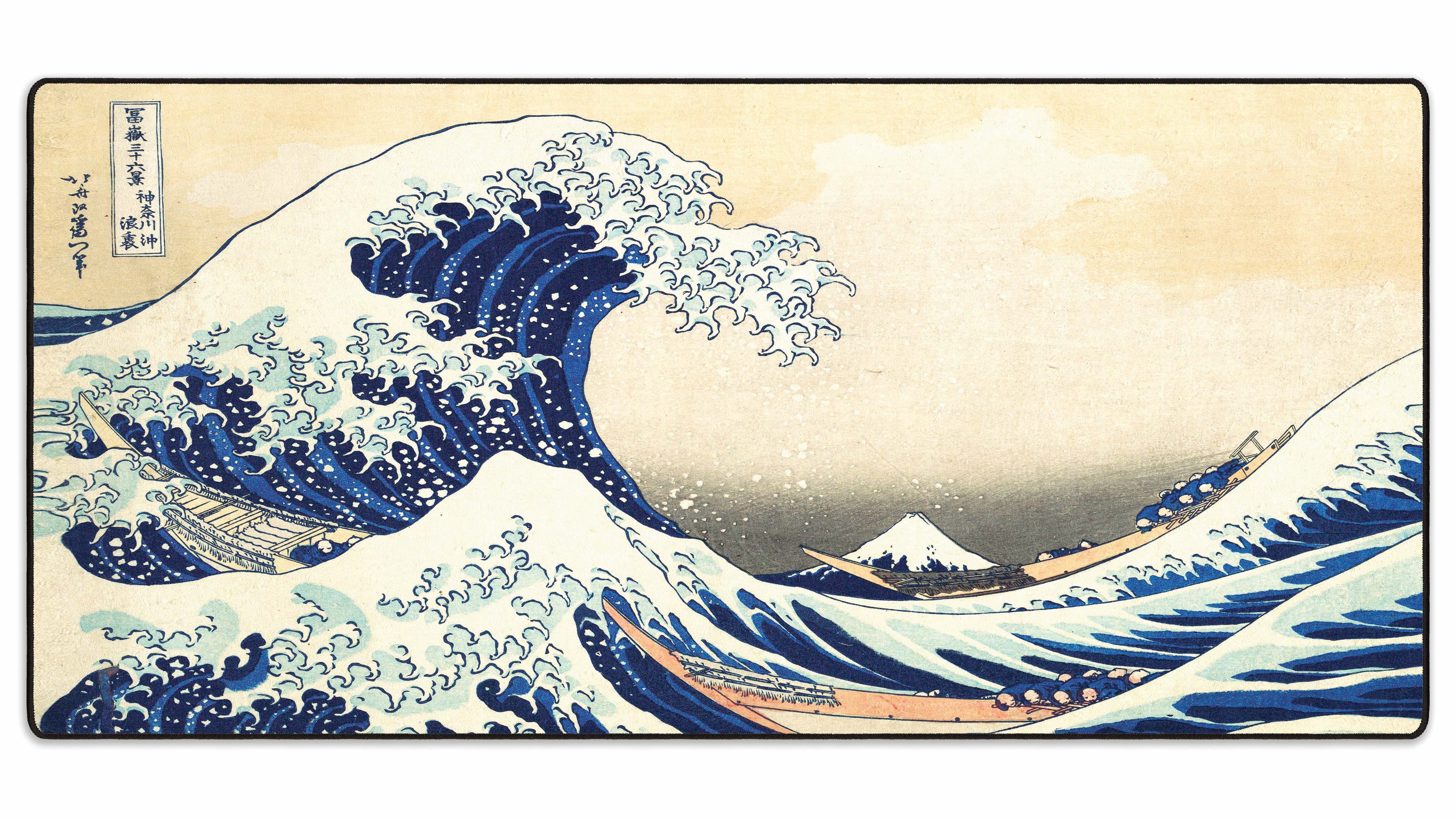 The Great Wave off Kanagawa, by Hokusai - The Mousepad Company