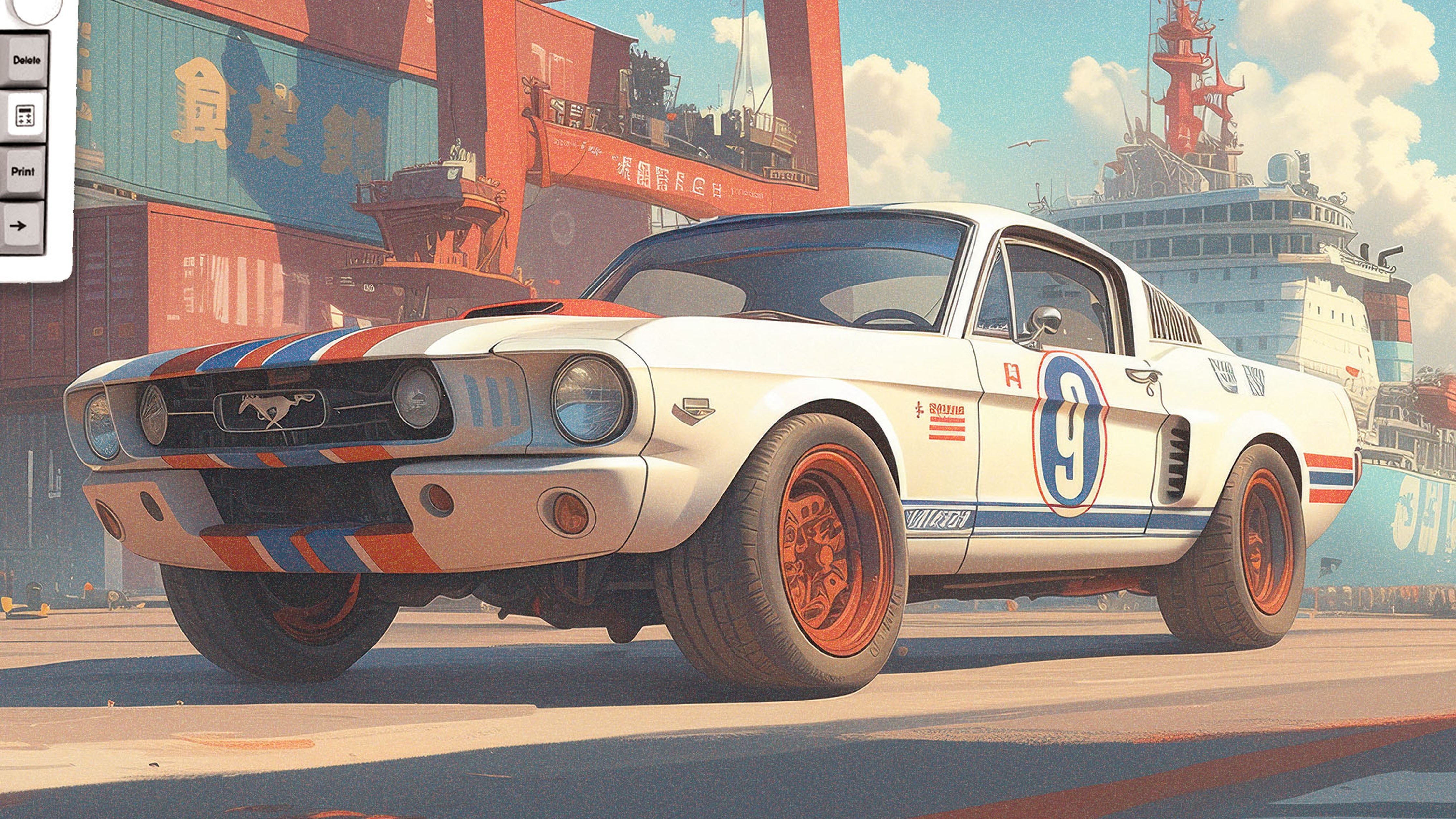 Mei's Mustang - The Mousepad Company