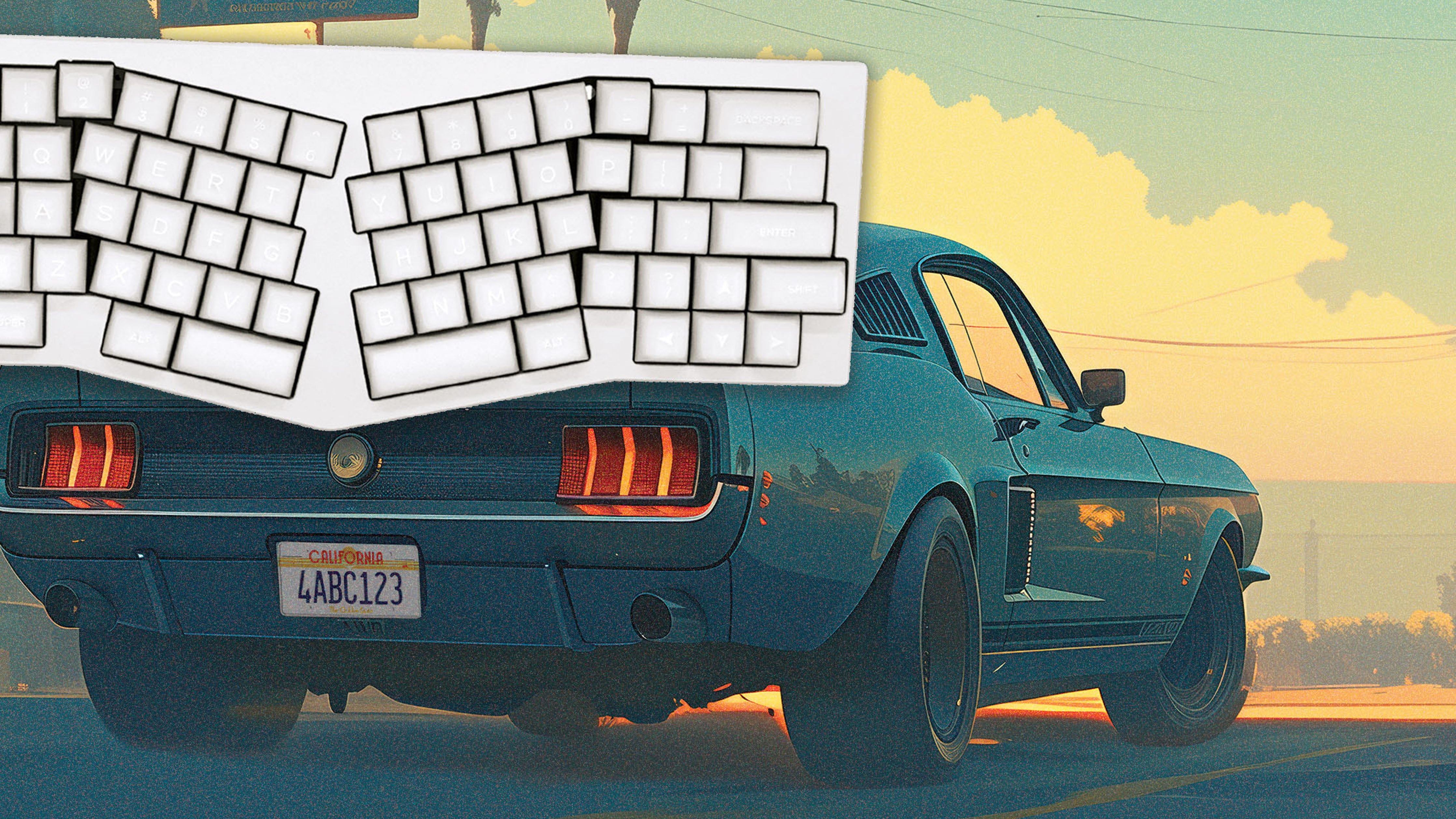 Mitzuki's Mustang - The Mousepad Company
