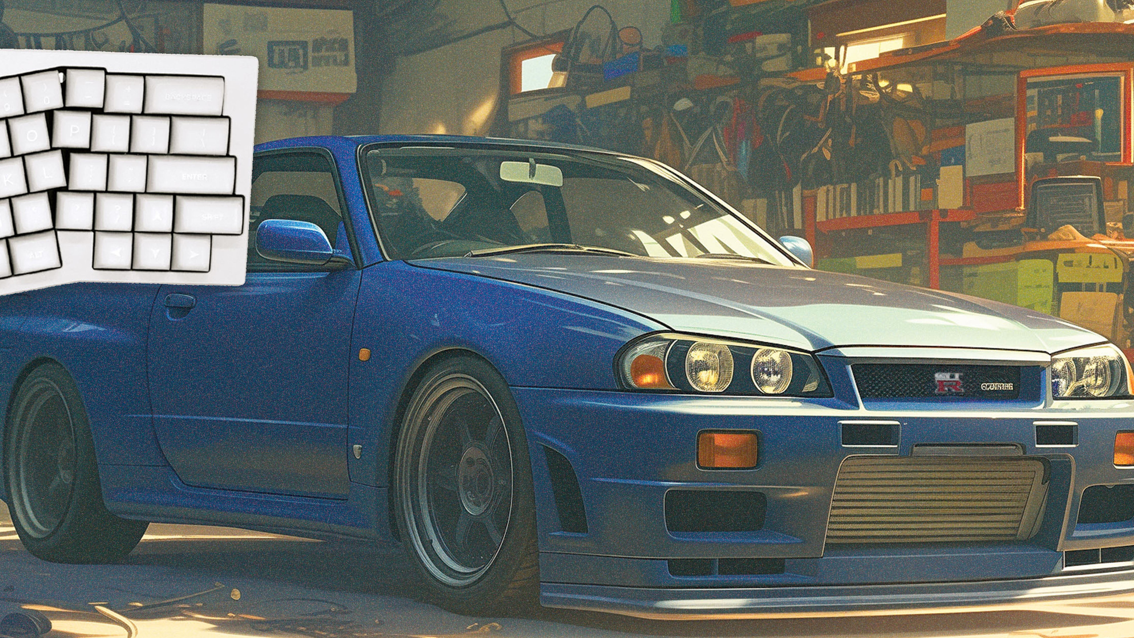 Gerald's GTR R34 - The Mousepad Company