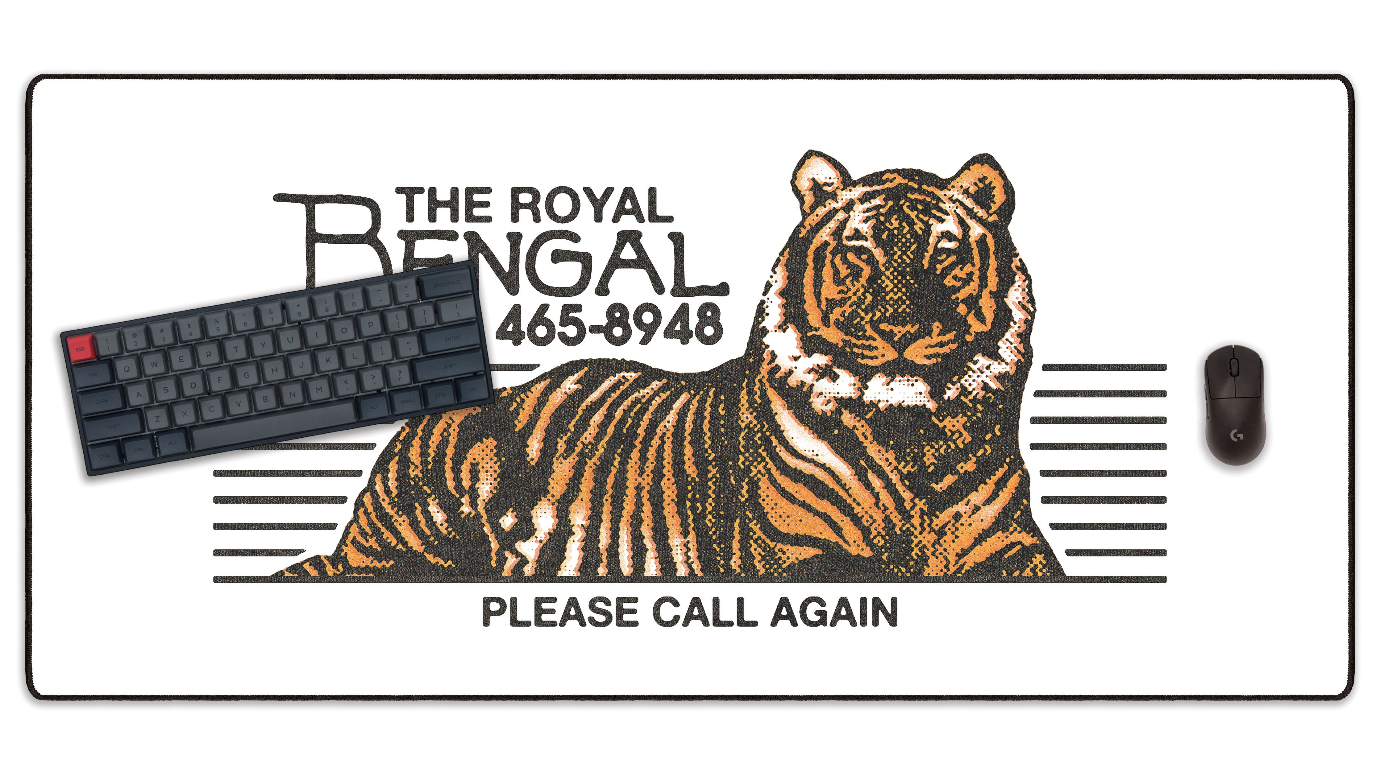 The Royal Bengal by OZGMX - The Mousepad Company