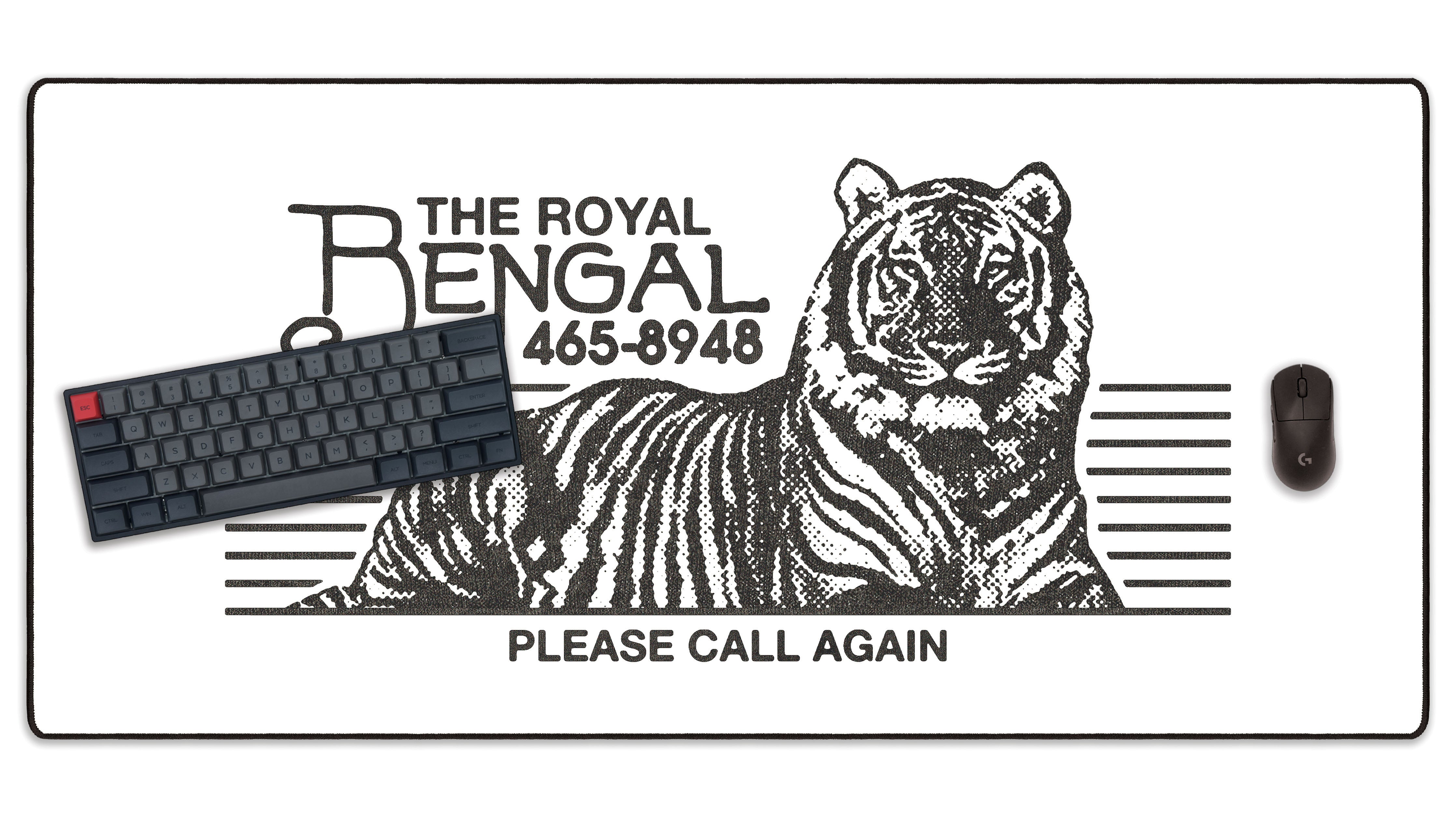 The Royal Bengal by OZGMX - The Mousepad Company