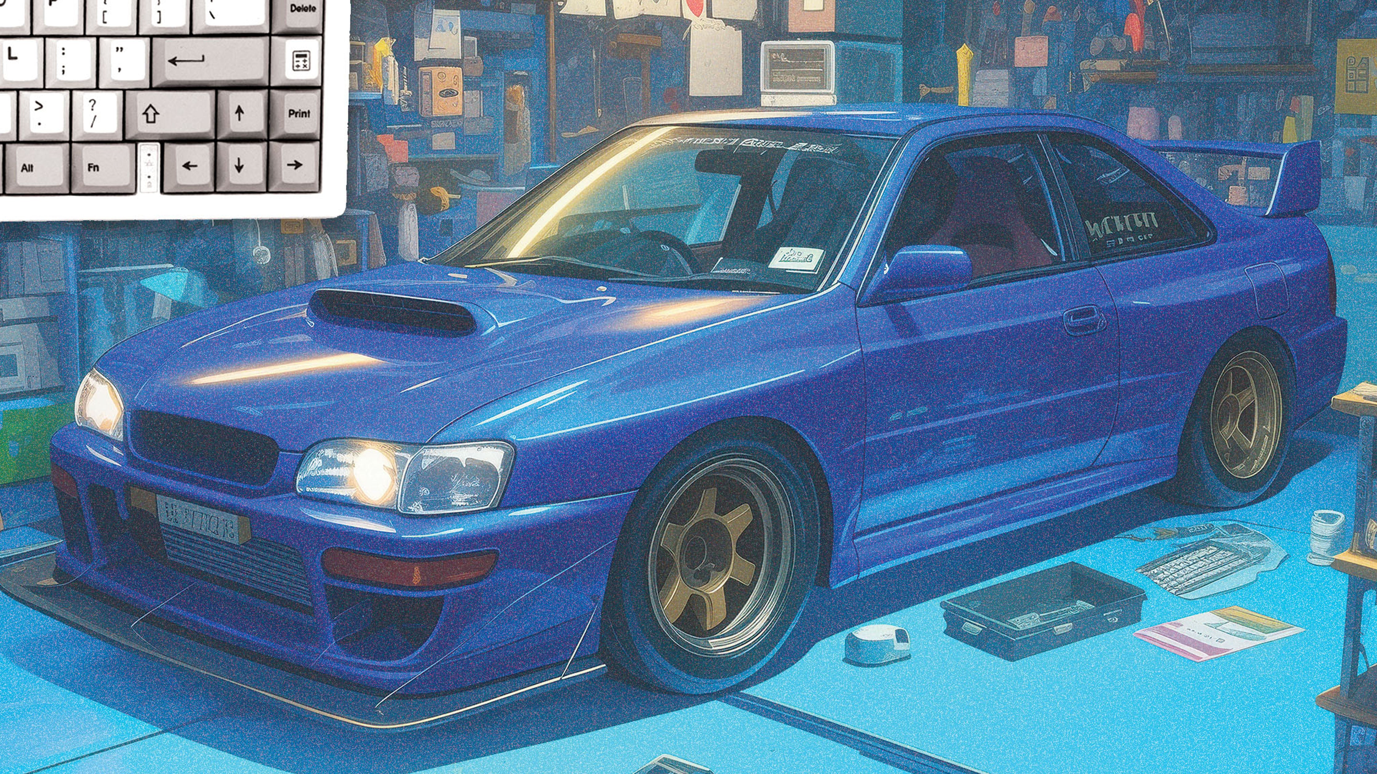 Sakura's Subaru - The Mousepad Company