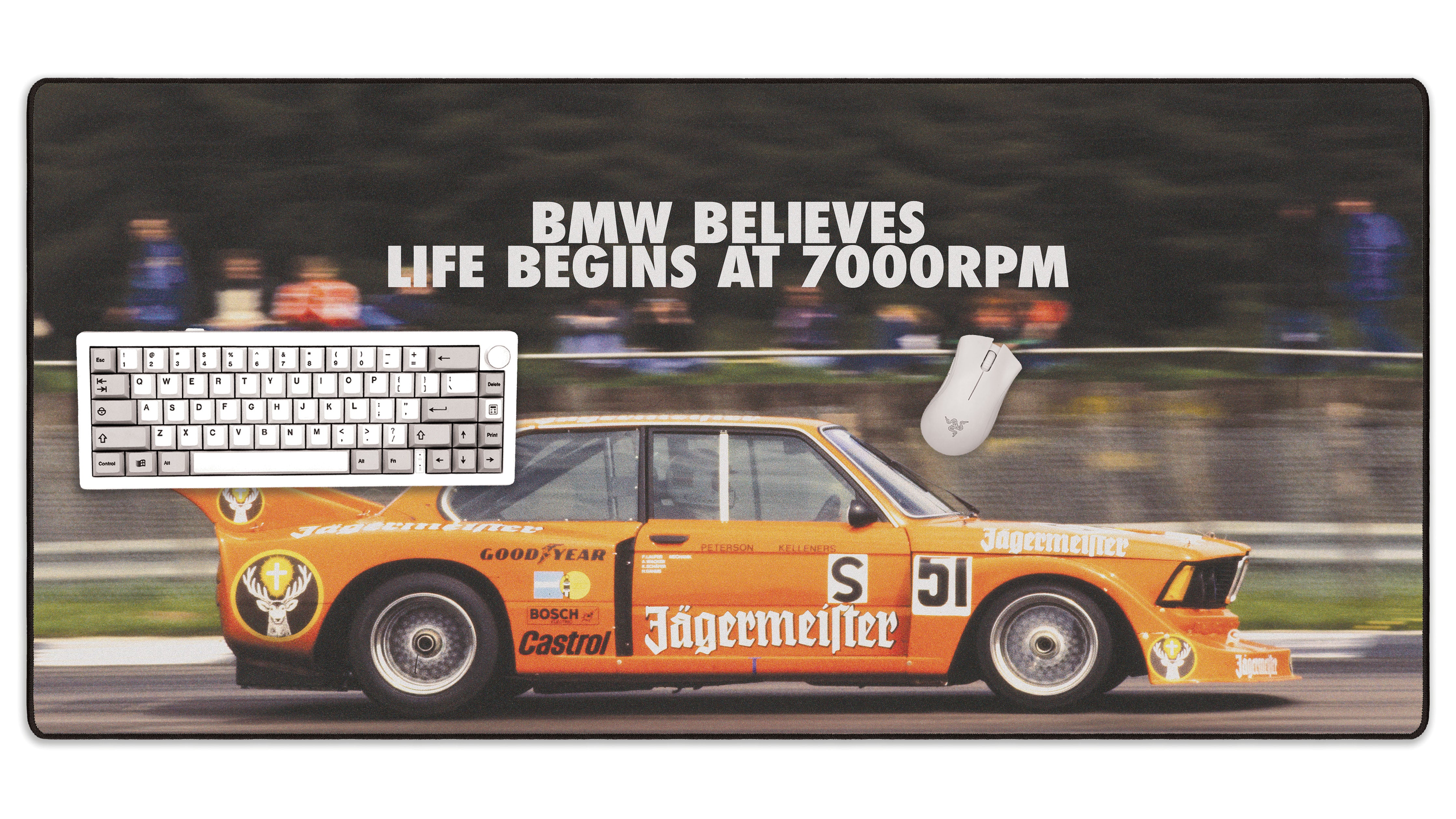 Life Begins at 7000RPM - The Mousepad Company