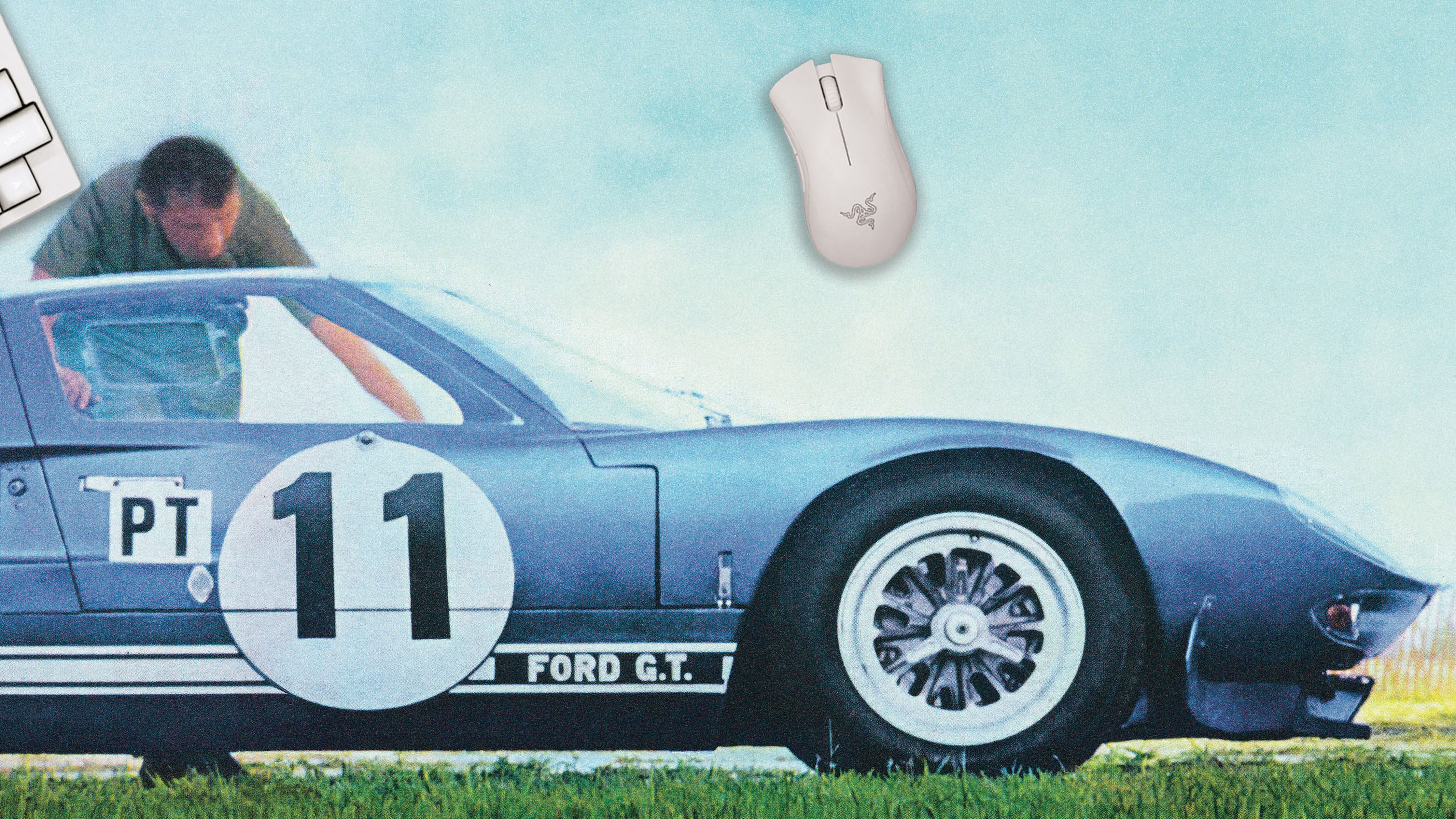 Carroll Shelby, Ken Miles, and the GT40 - The Mousepad Company