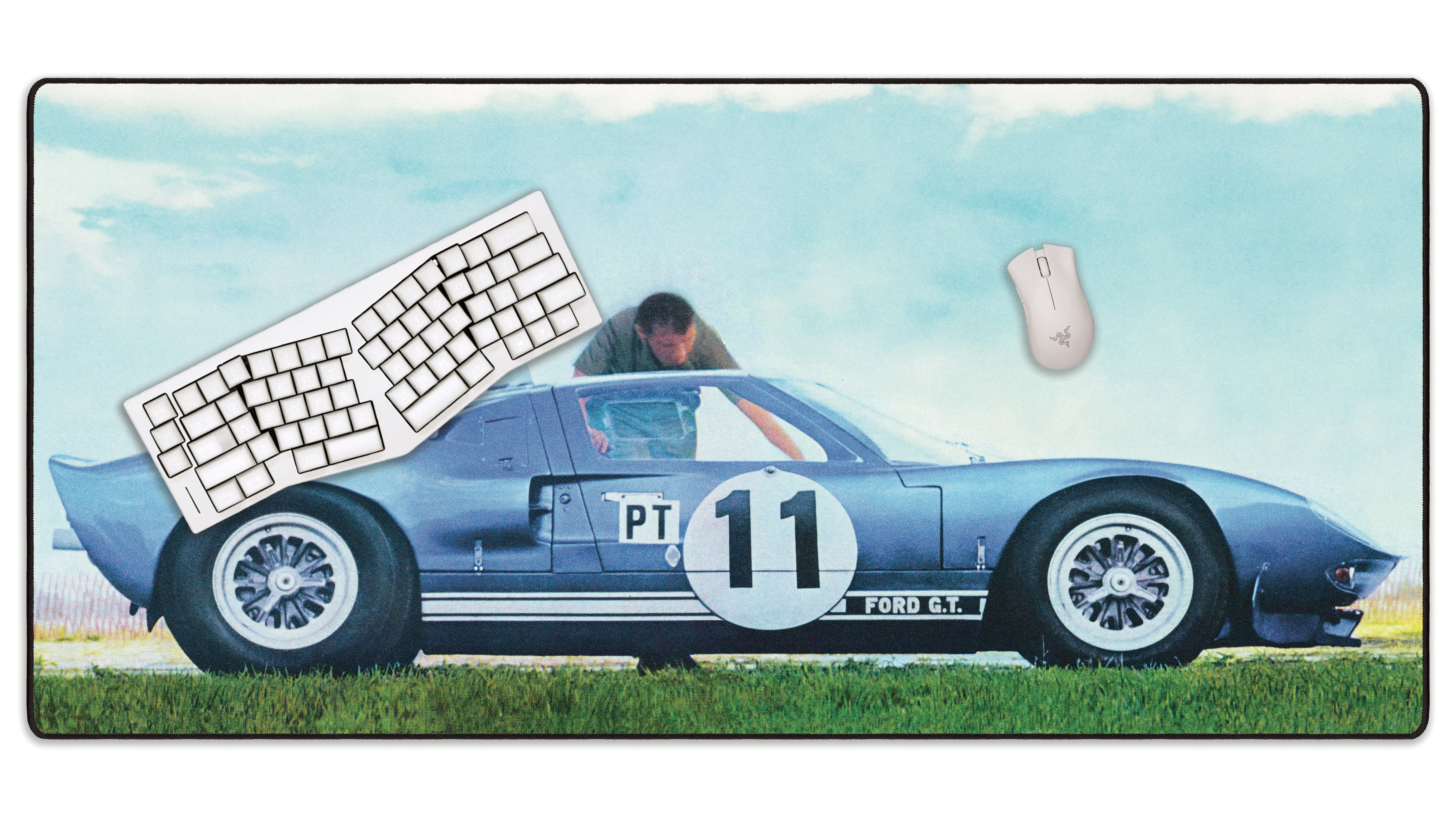 Carroll Shelby, Ken Miles, and the GT40 - The Mousepad Company