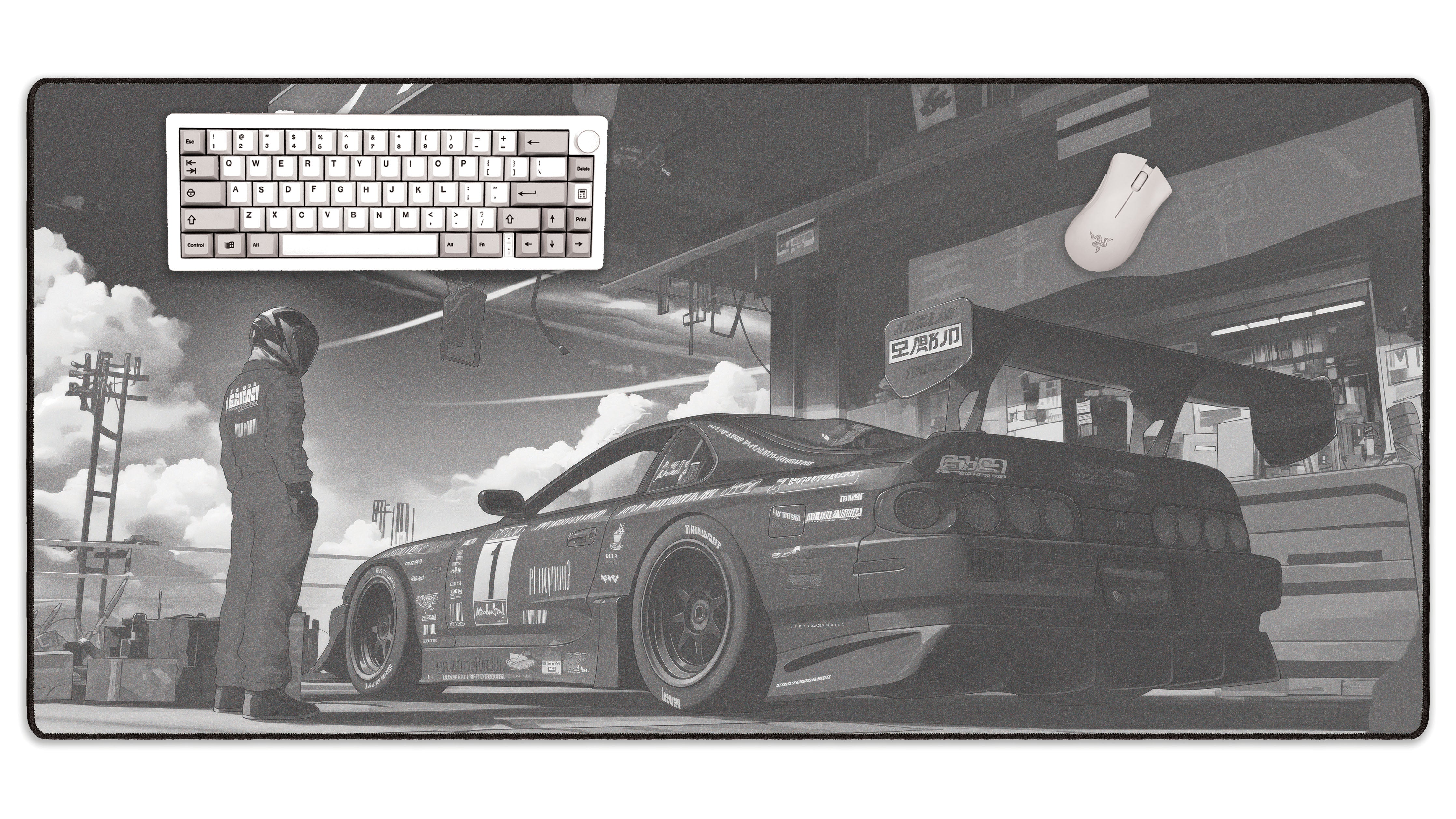 Sanji's Supra - The Mousepad Company
