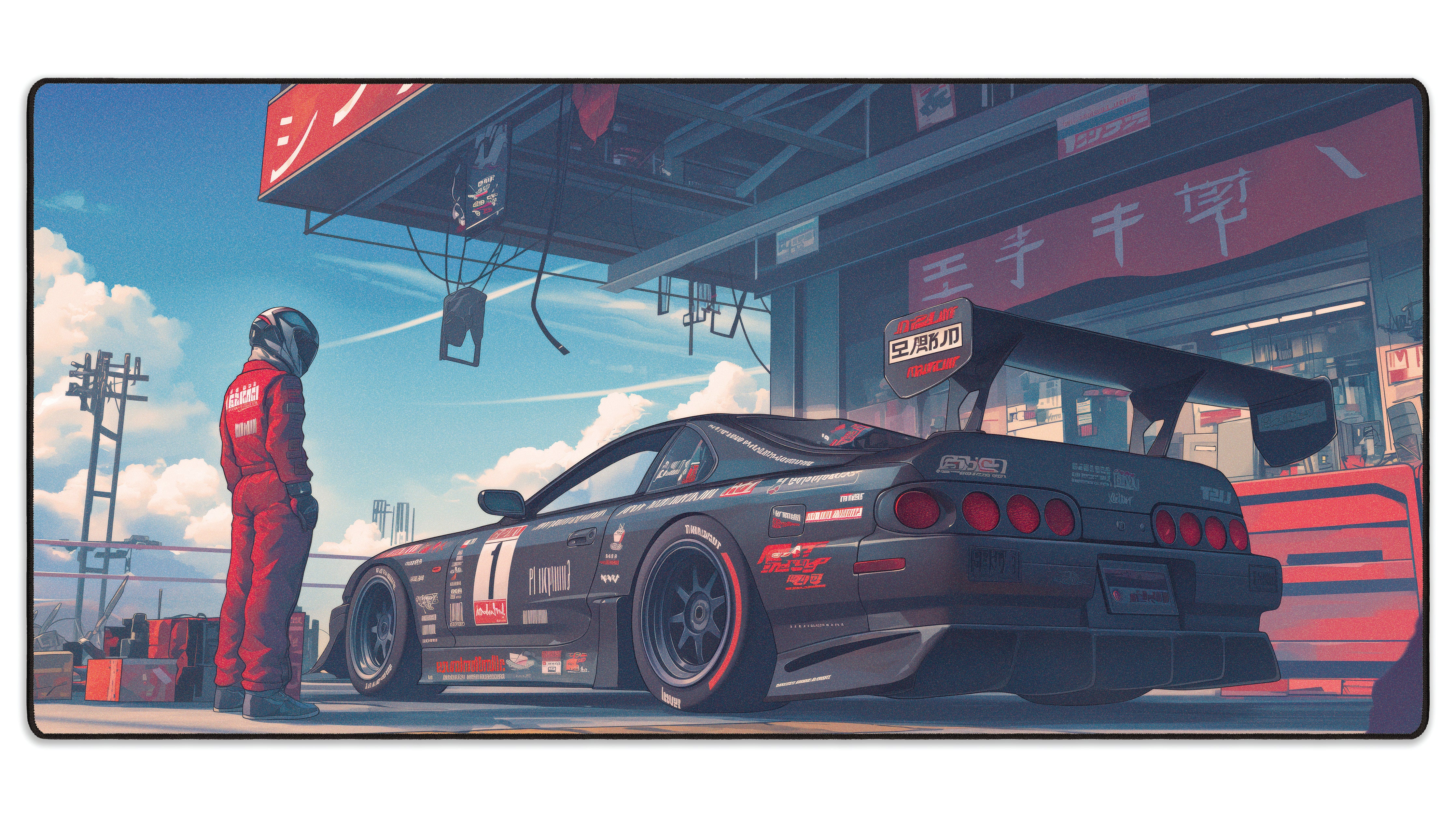 Sanji's Supra - The Mousepad Company