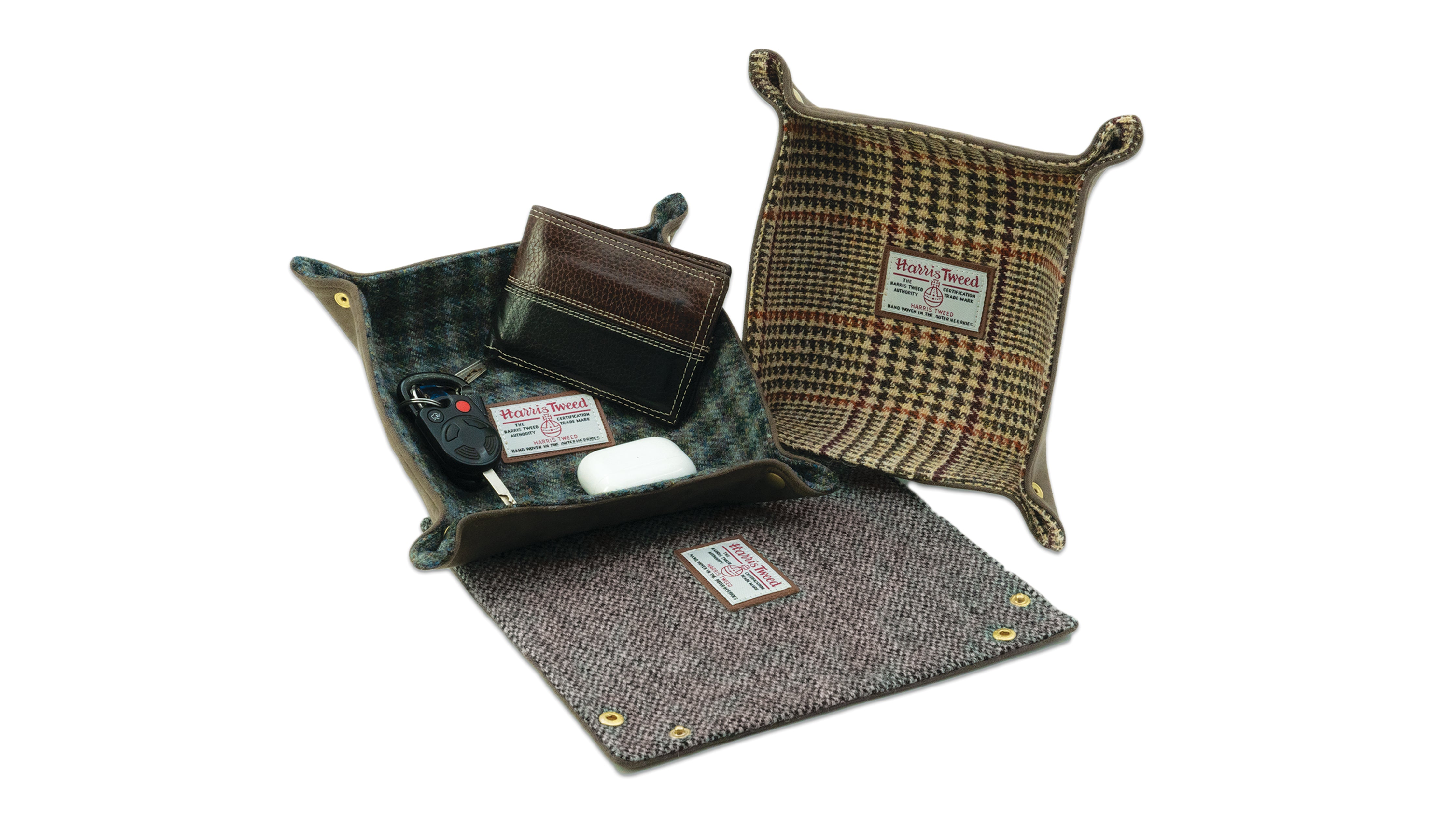 Harris Tweed Valet Tray - The Mousepad Company