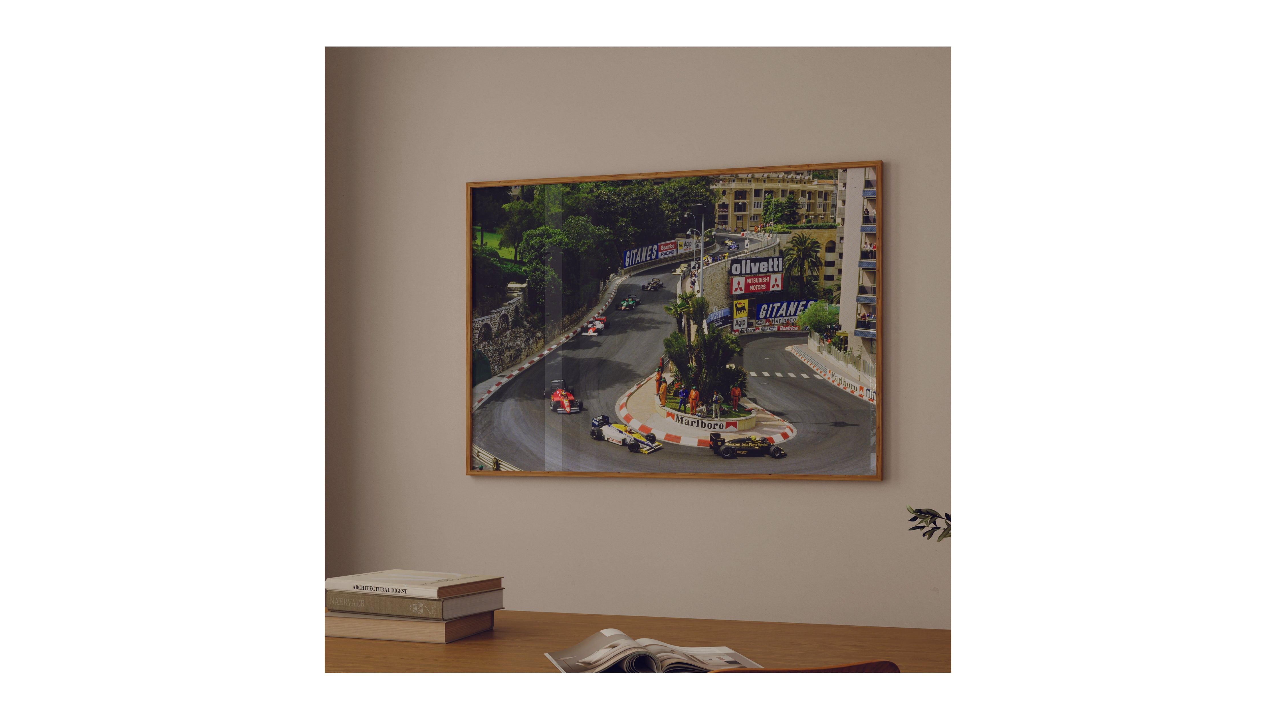 Giant Poster - Monaco GP, '85 - The Mousepad Company