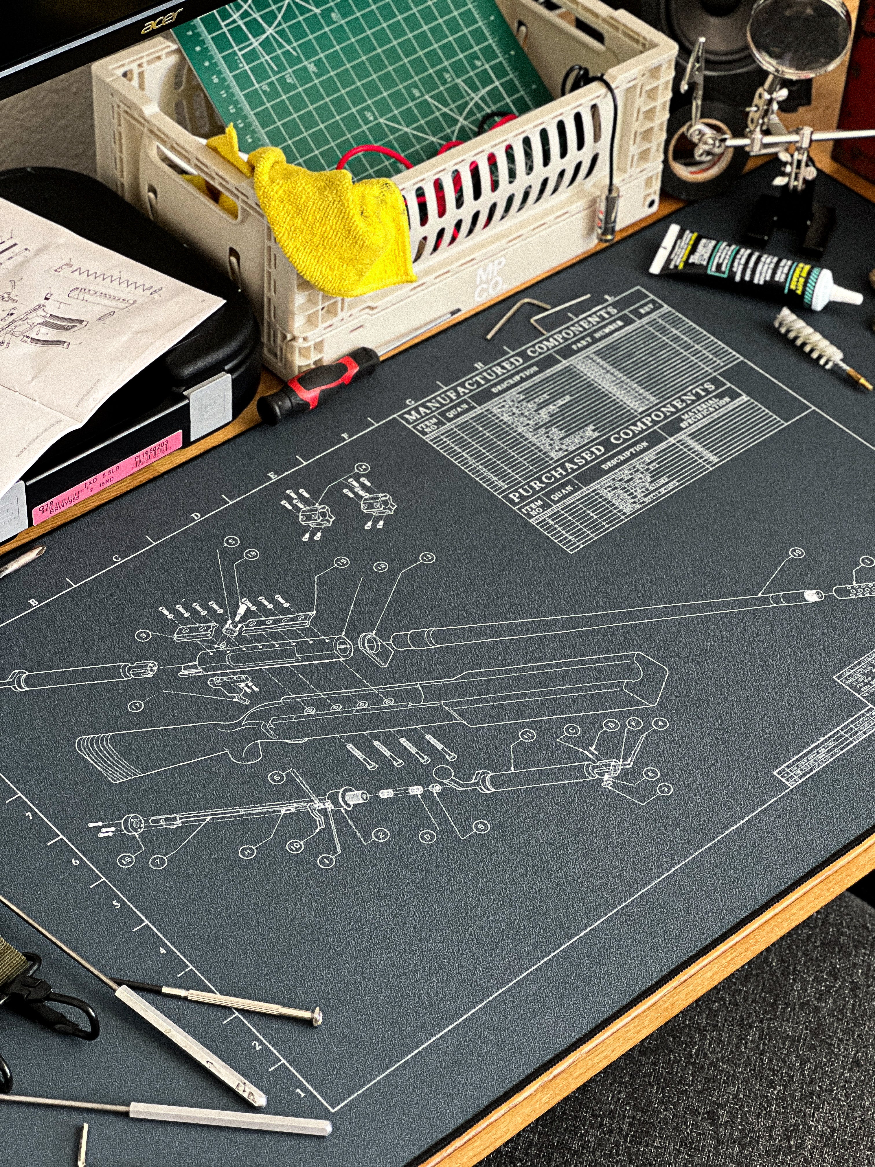 BROWNING 50 CAL - The Mousepad Company