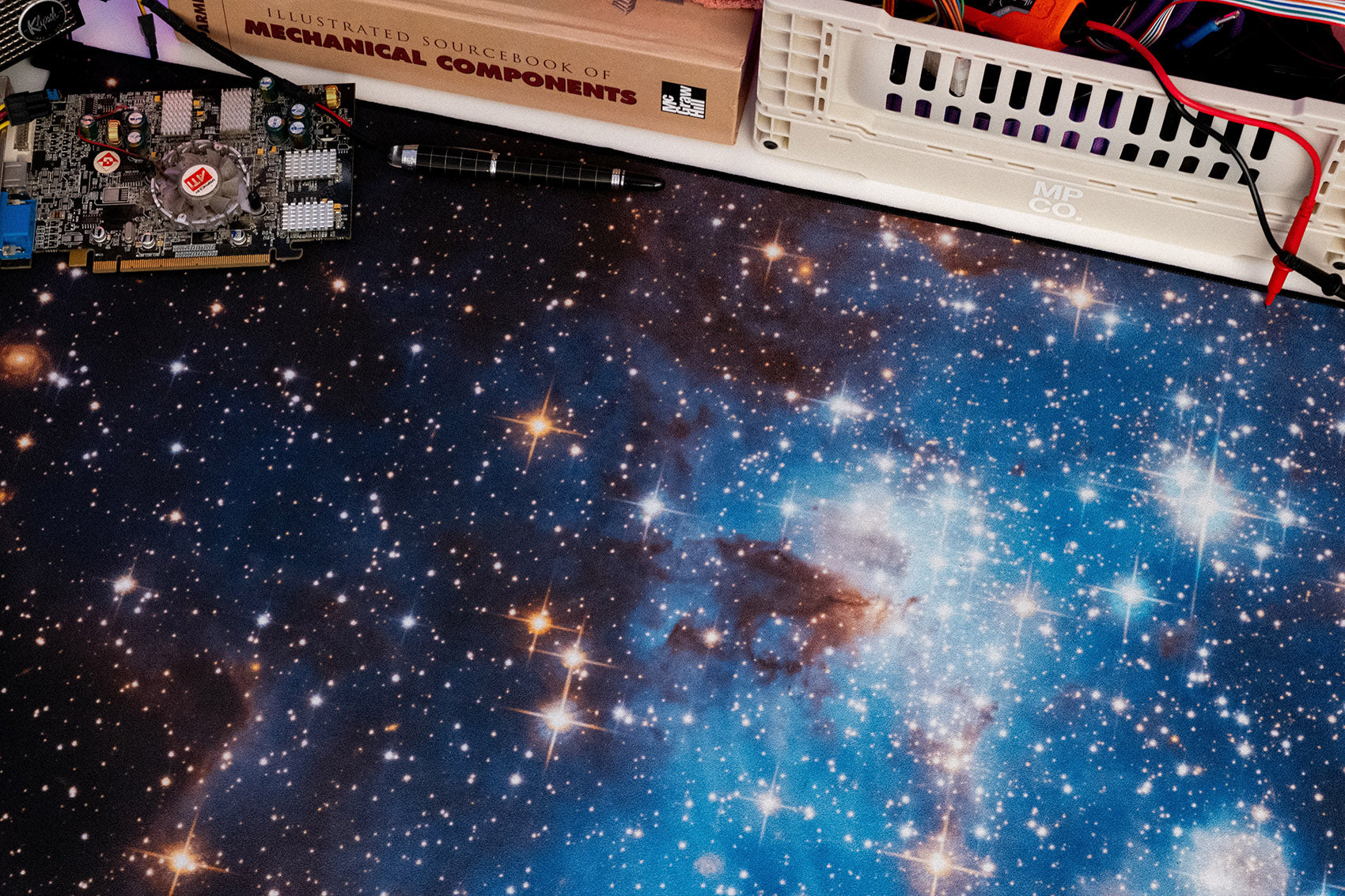The Blue Stellar Nursery LH 95 - The Mousepad Company