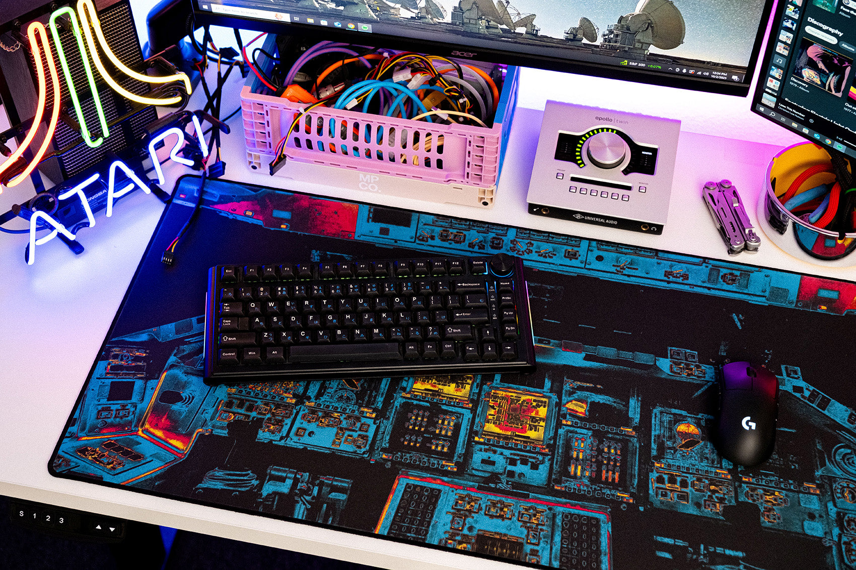 Spacecraft Cockpit - The Mousepad Company