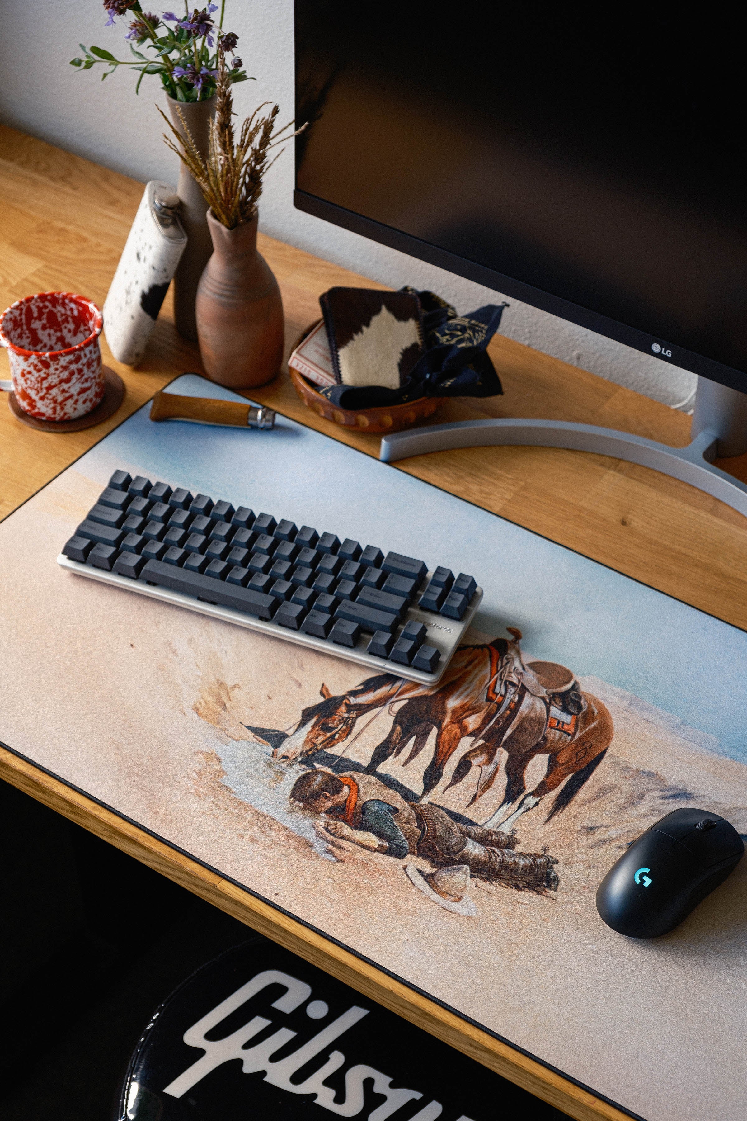 The Water Hole by Stanley L Wood - The Mousepad Company