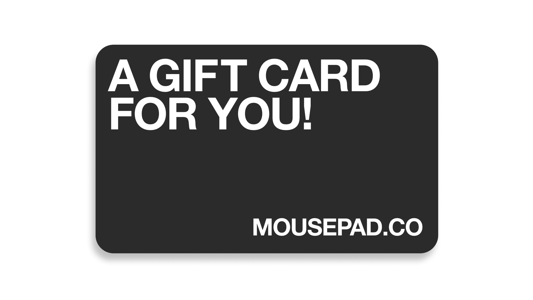 The Mousepad Company Gift Card