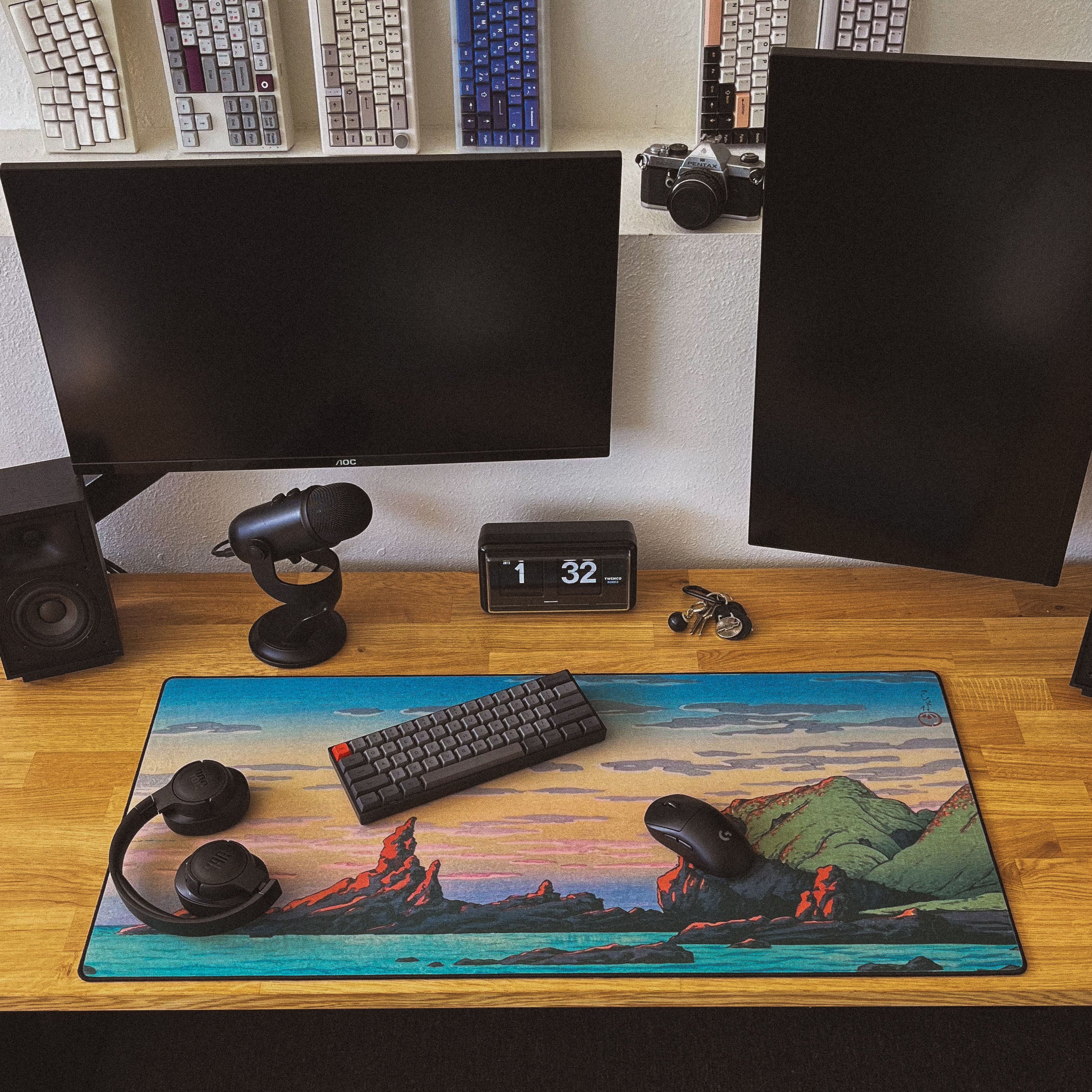 Ryugashima Island, by Hasui - The Mousepad Company