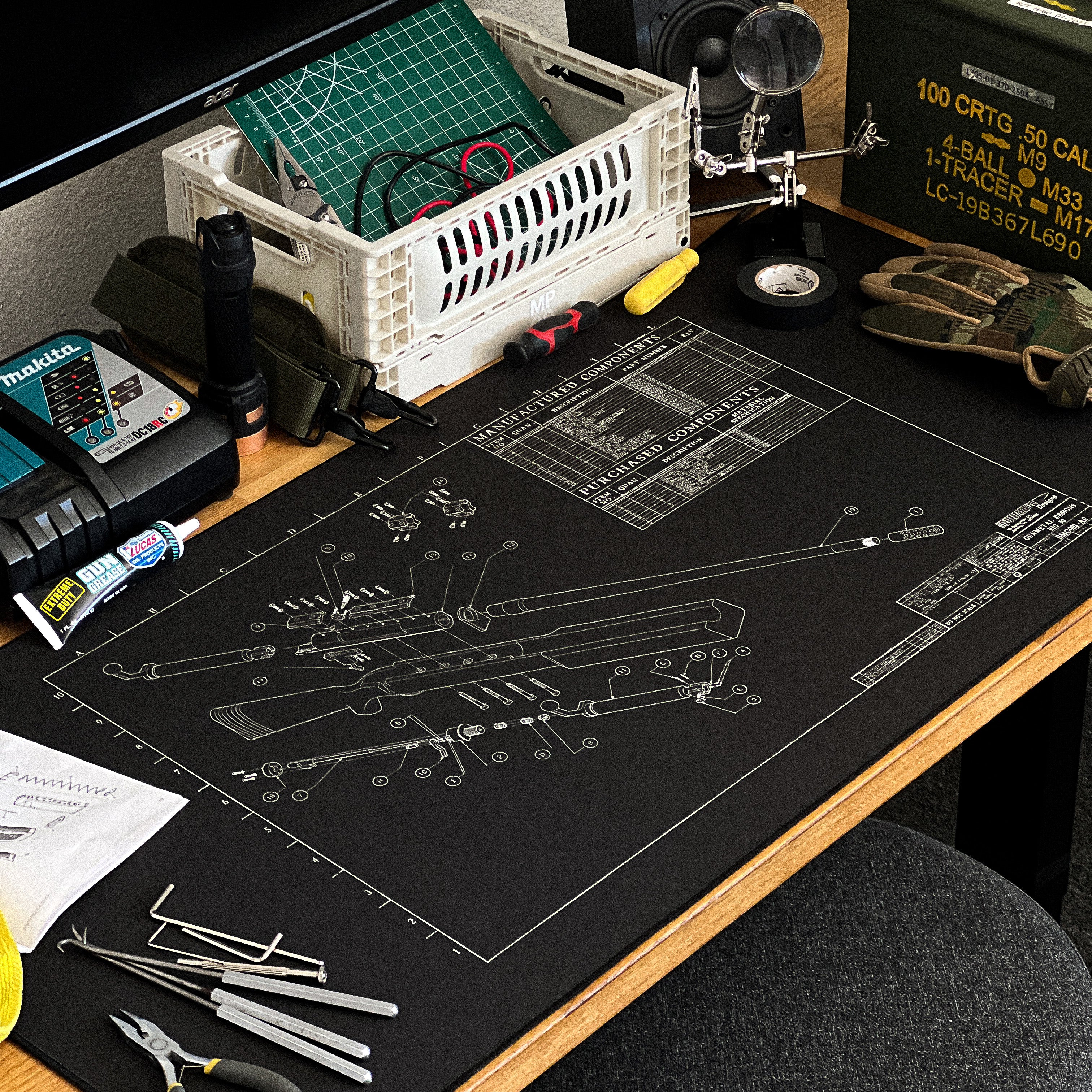 BROWNING 50 CAL - The Mousepad Company