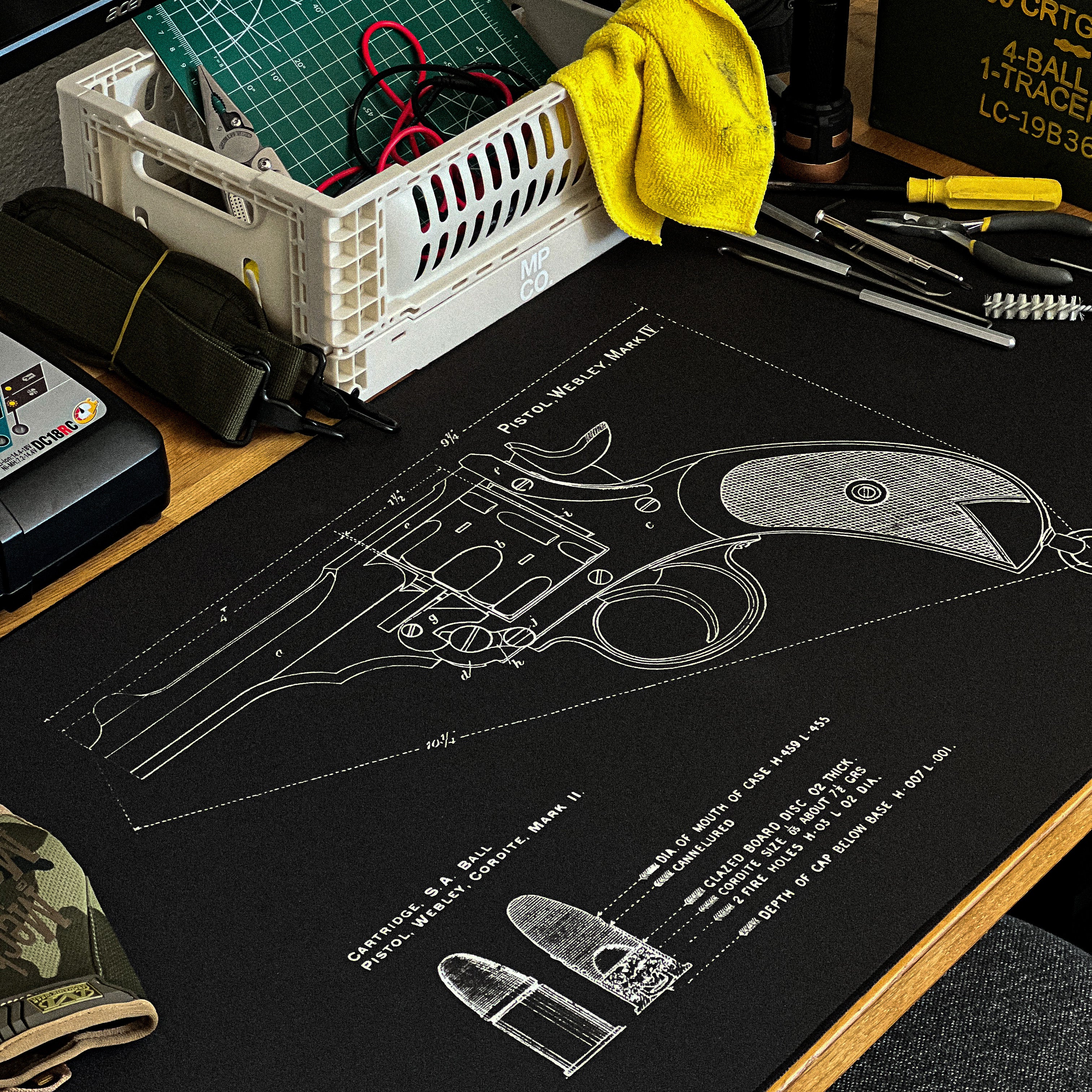 PISTOL, WEBLY, MARK IV - The Mousepad Company