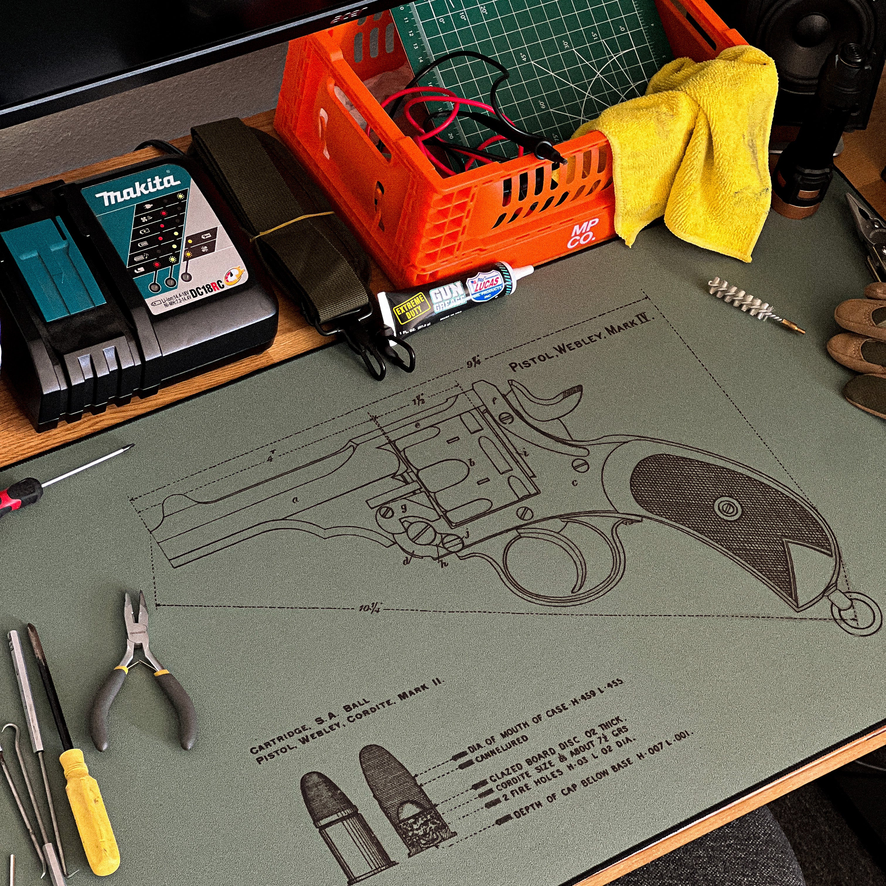 PISTOL, WEBLY, MARK IV - The Mousepad Company