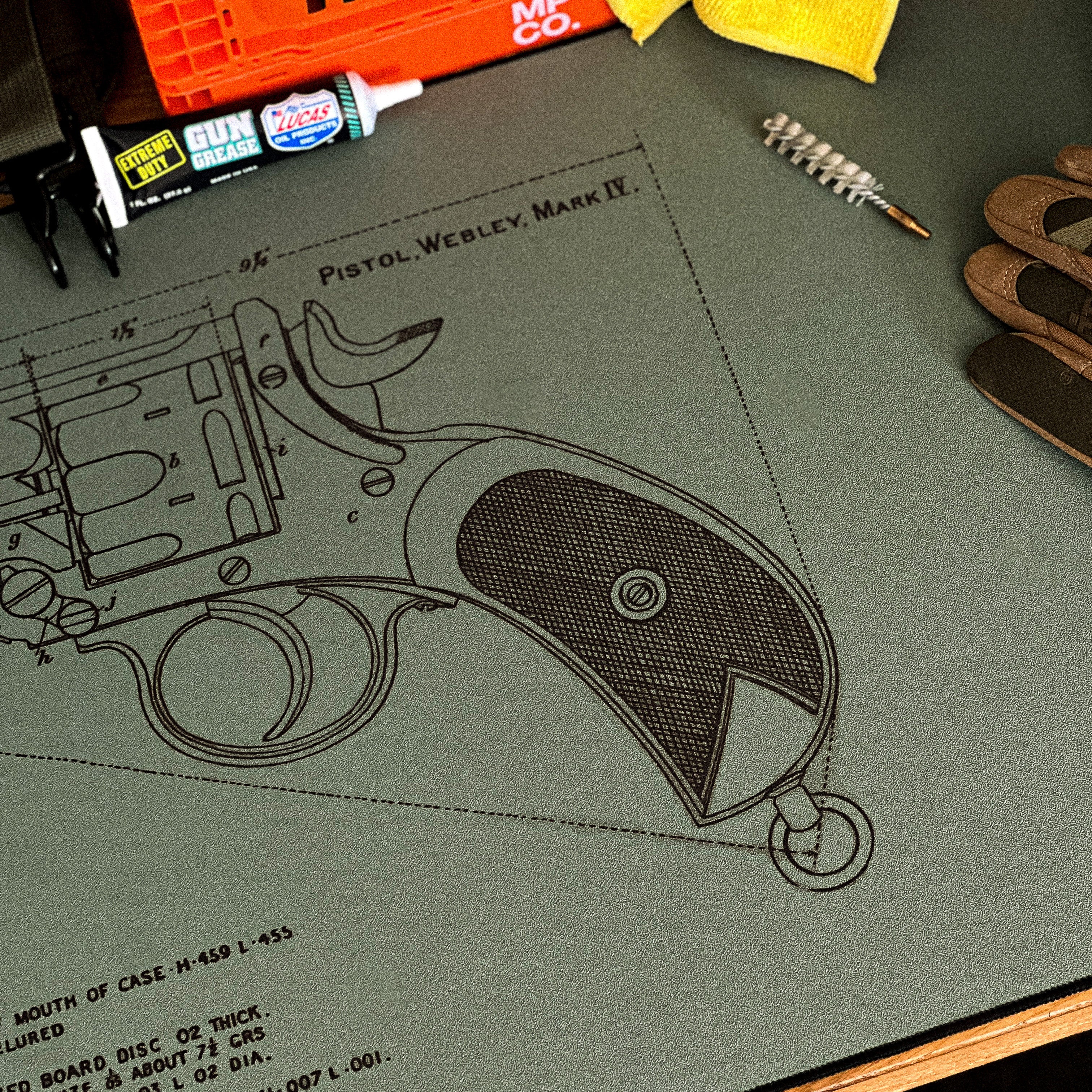 PISTOL, WEBLY, MARK IV - The Mousepad Company