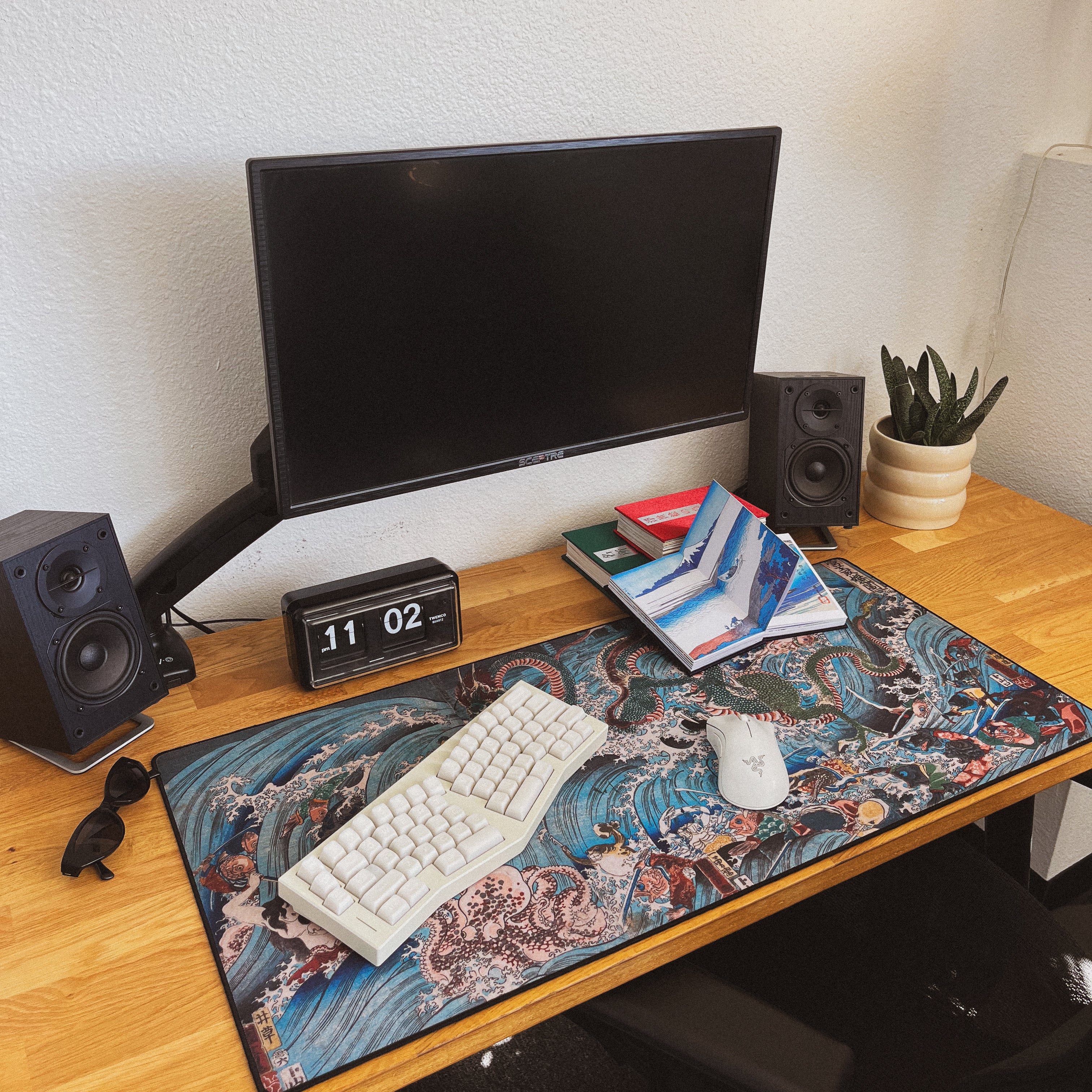 The Palace of the Dragon King, by Kuniyoshi - The Mousepad Company