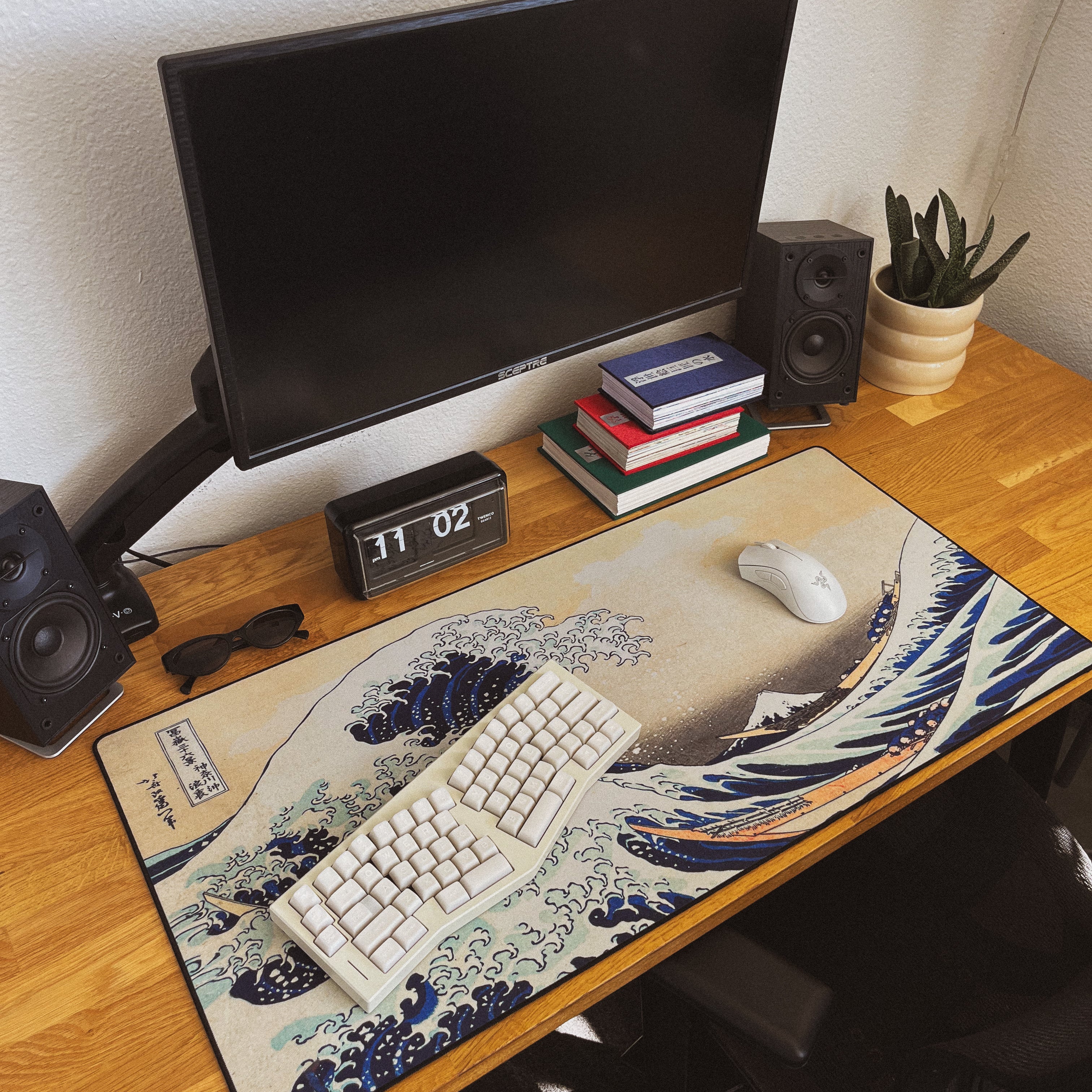 Ocean Waves by Uehara Konen - The Mousepad Company