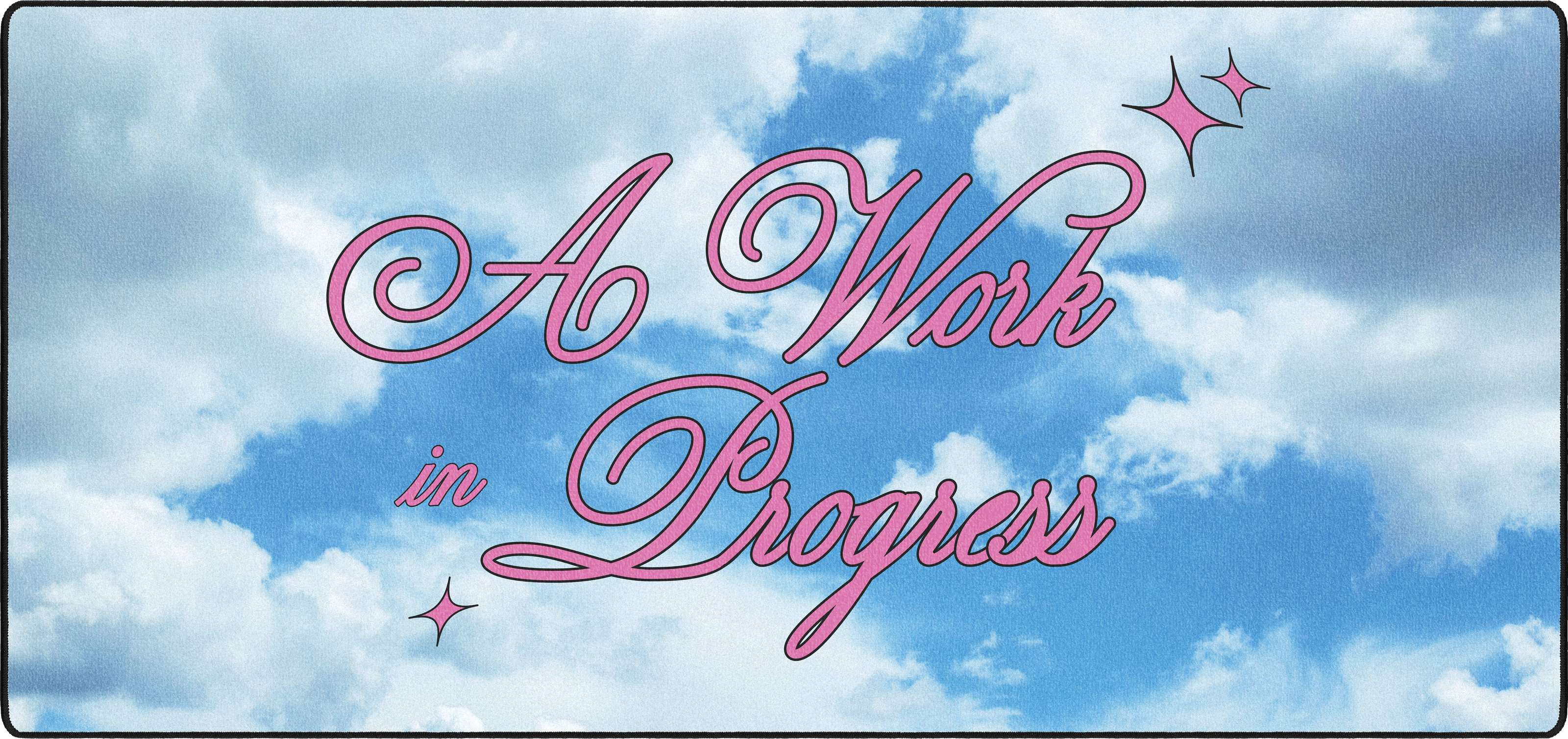 A Work In Progress mousepad thumbnail, Original, Large/XXL