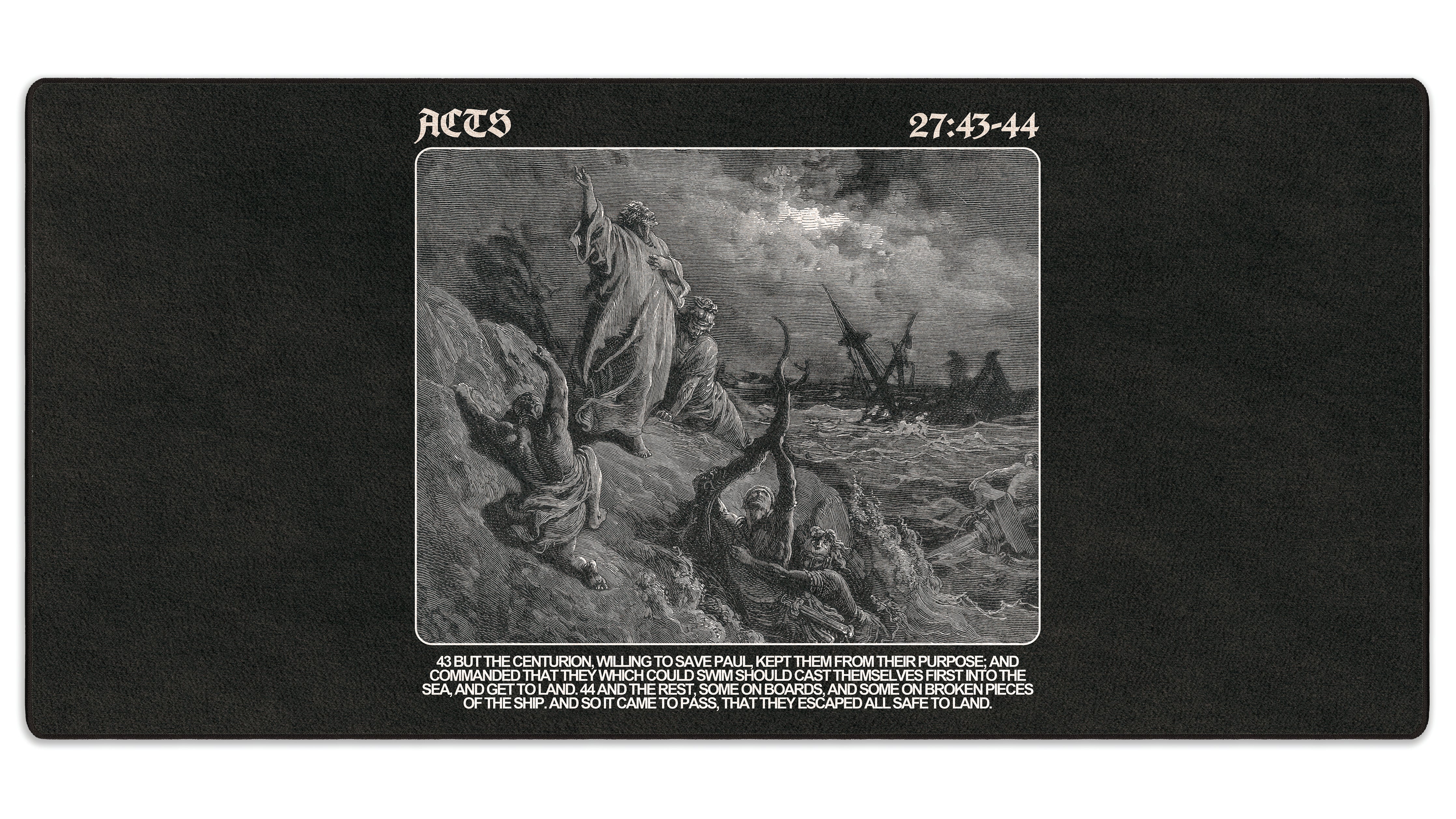 Acts 27:43-44 - The Mousepad Company