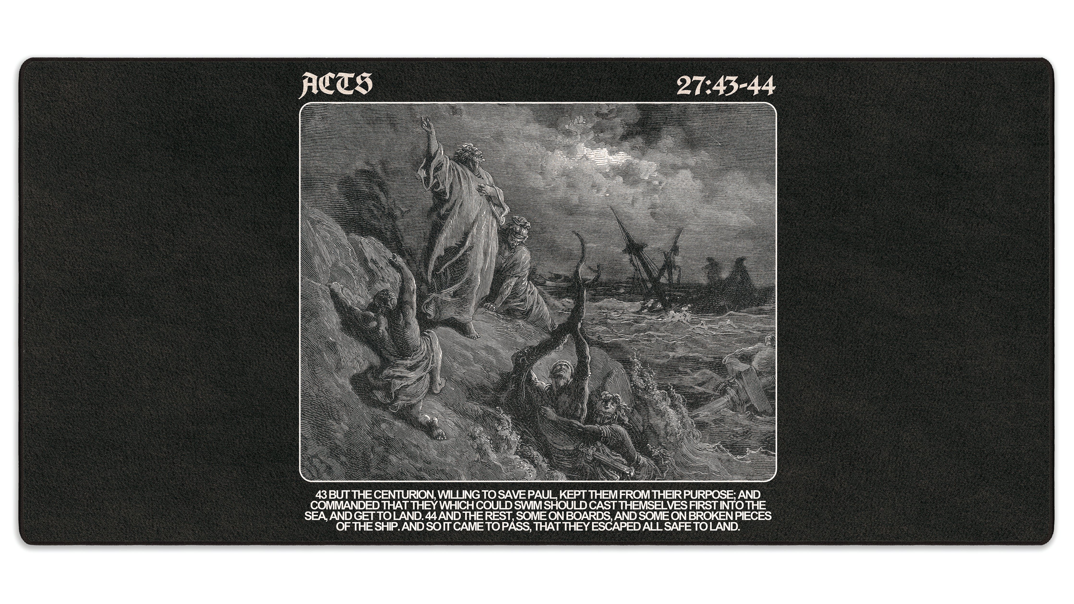 Acts 27:43-44 - The Mousepad Company