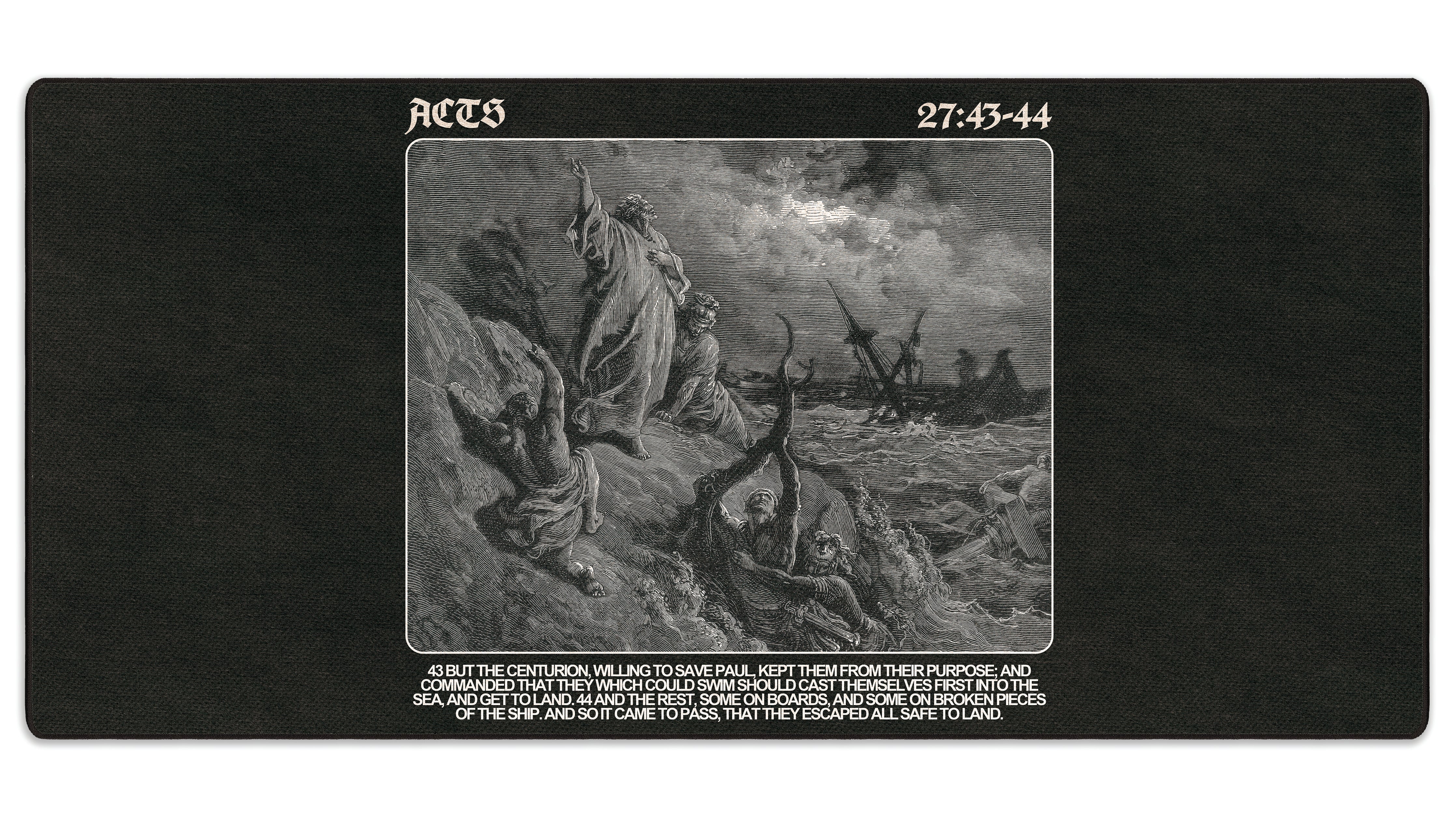 Acts 27:43-44 - The Mousepad Company