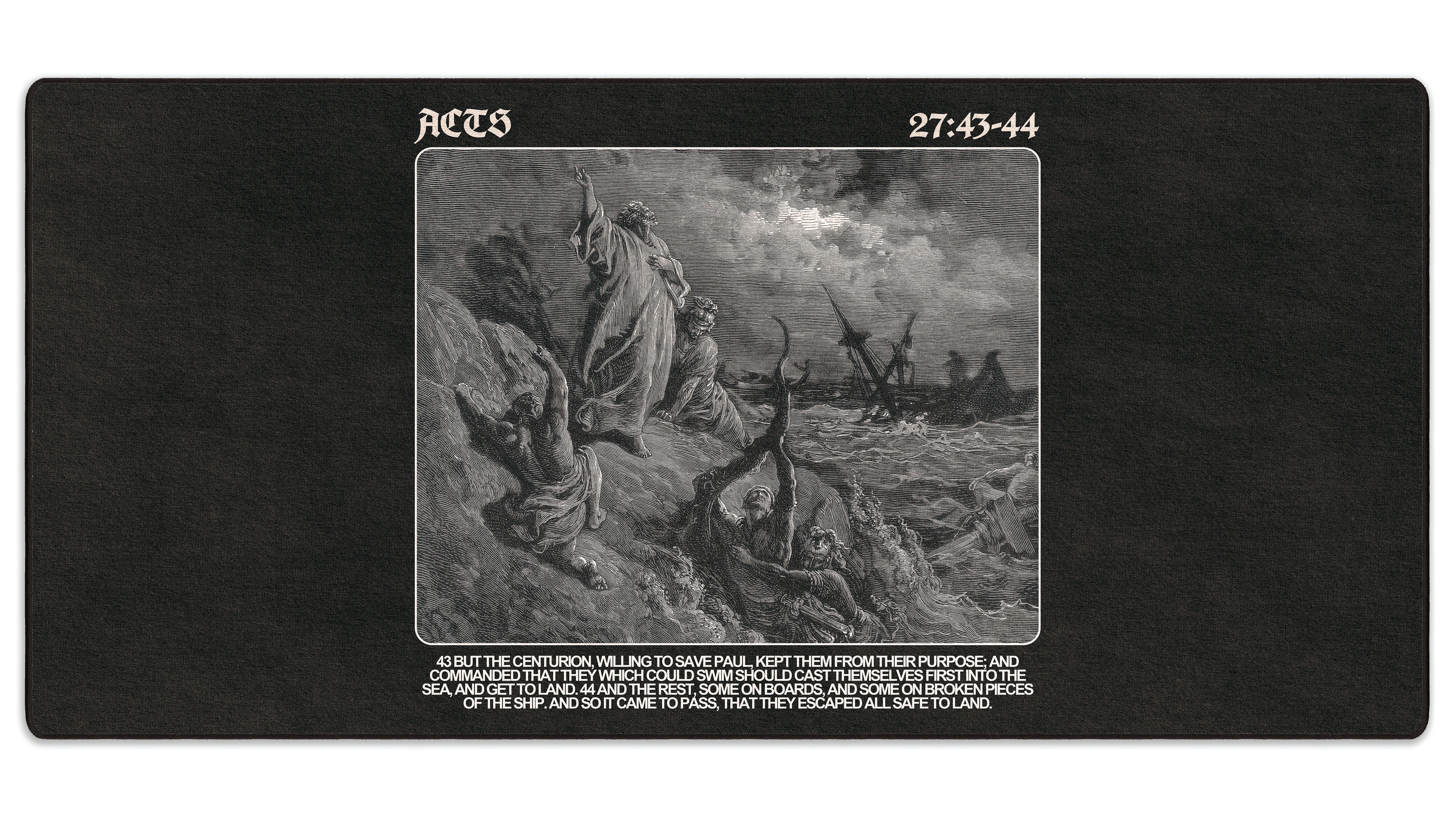 Acts 27:43-44 - The Mousepad Company