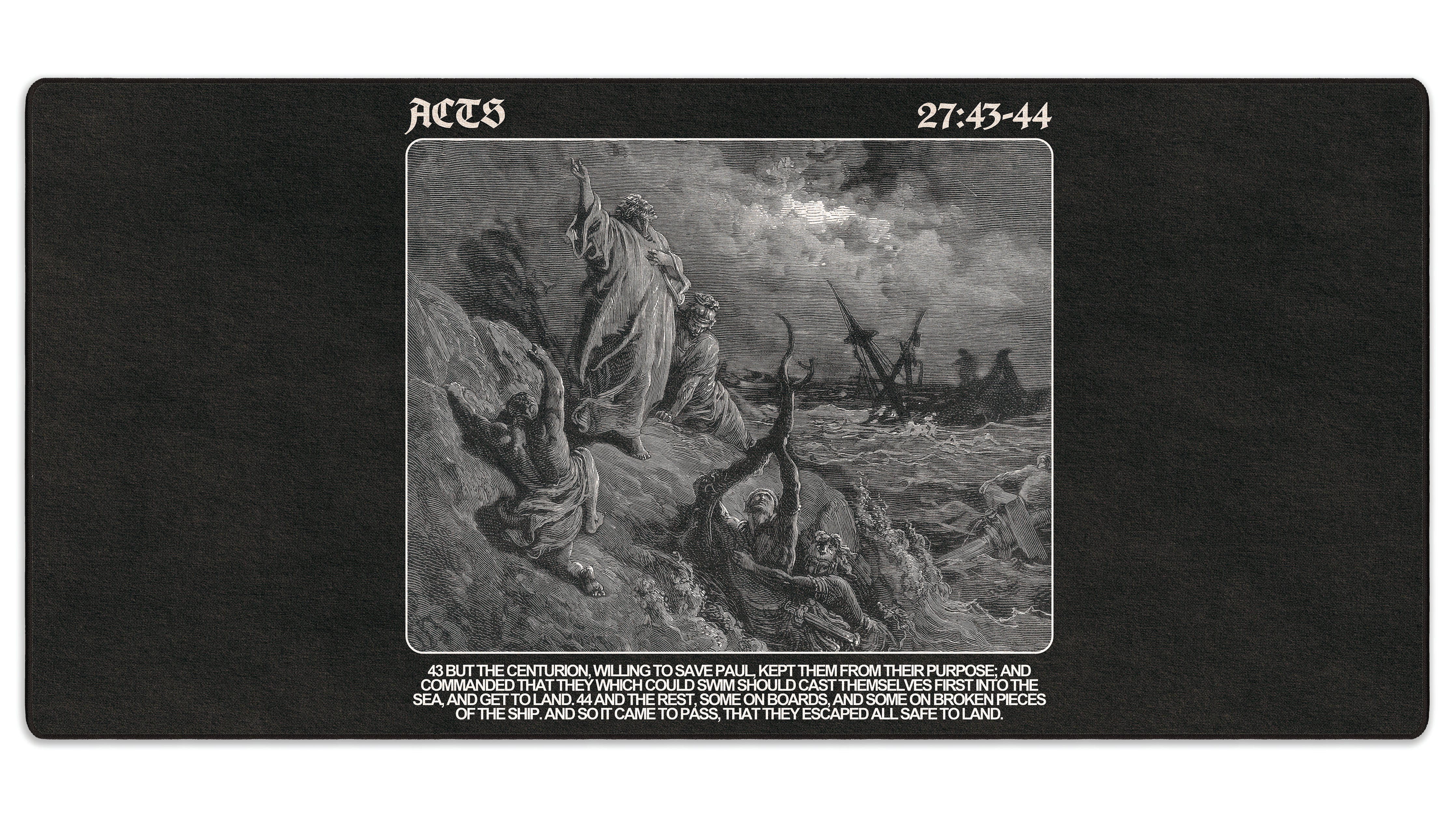 Acts 27:43-44 - The Mousepad Company