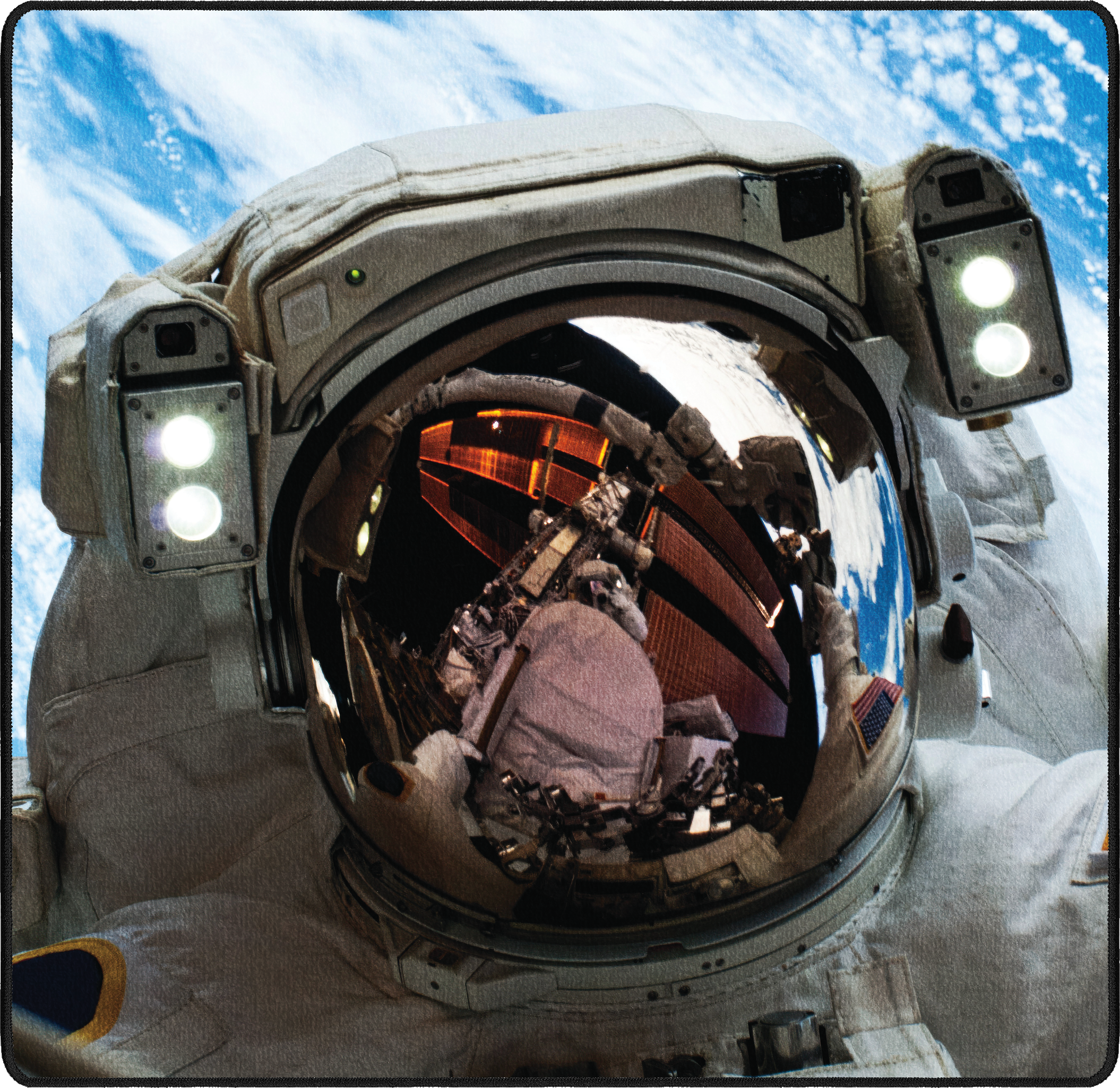 Astronaut's Space Gaze mousepad thumbnail, Original, Medium/Small