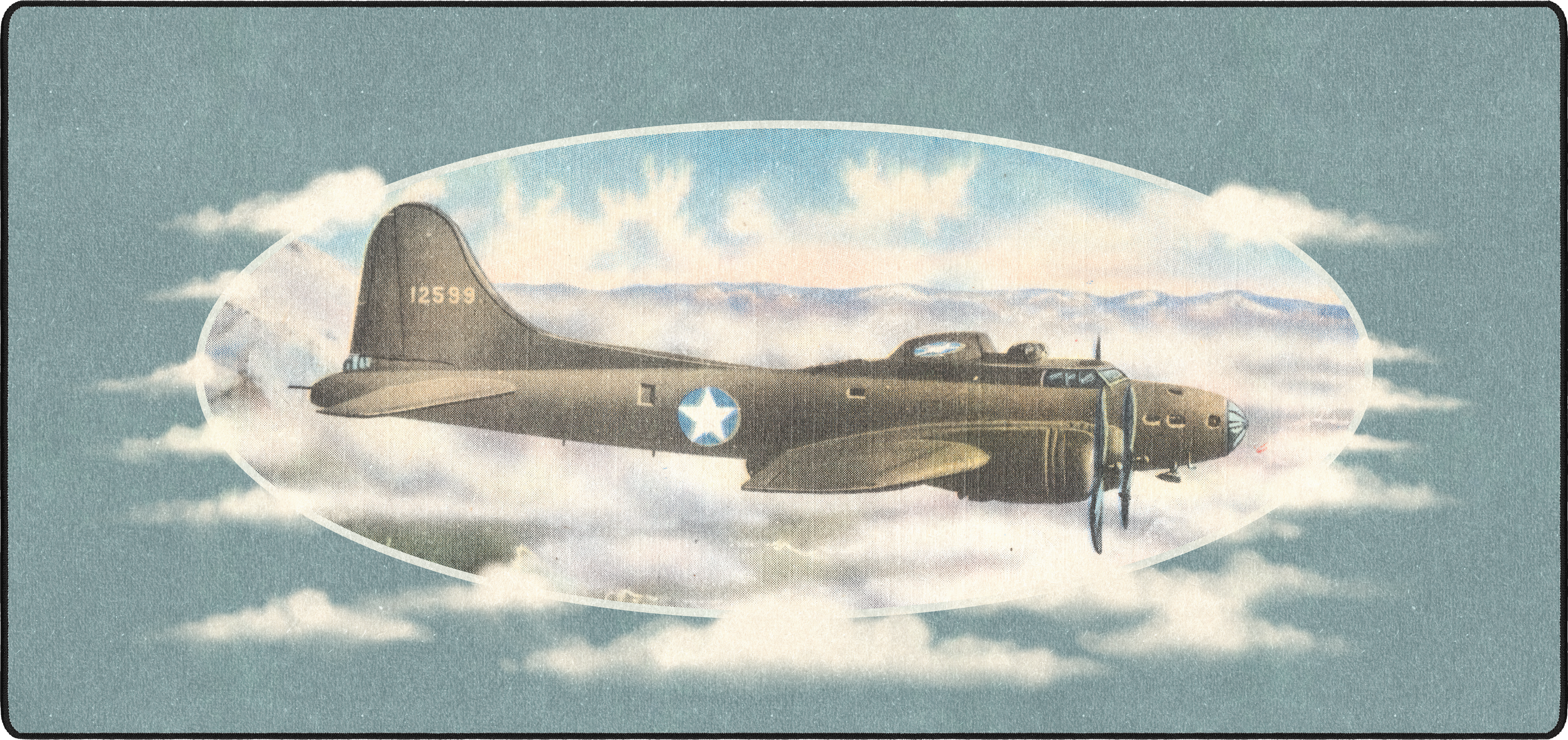 Boeing mousepad thumbnail, Original, Large/XXL