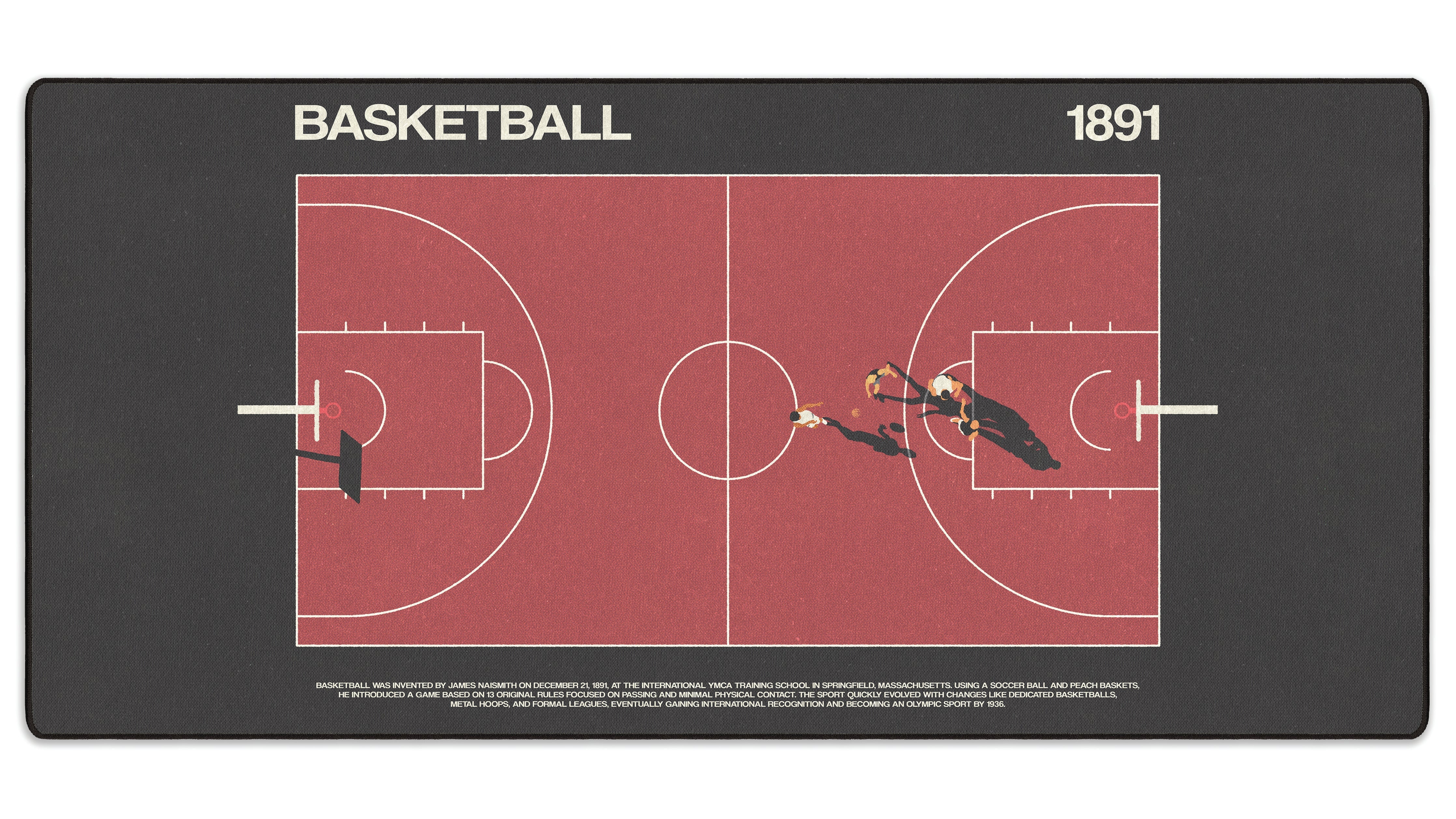 Basketball-1891 - The Mousepad Company