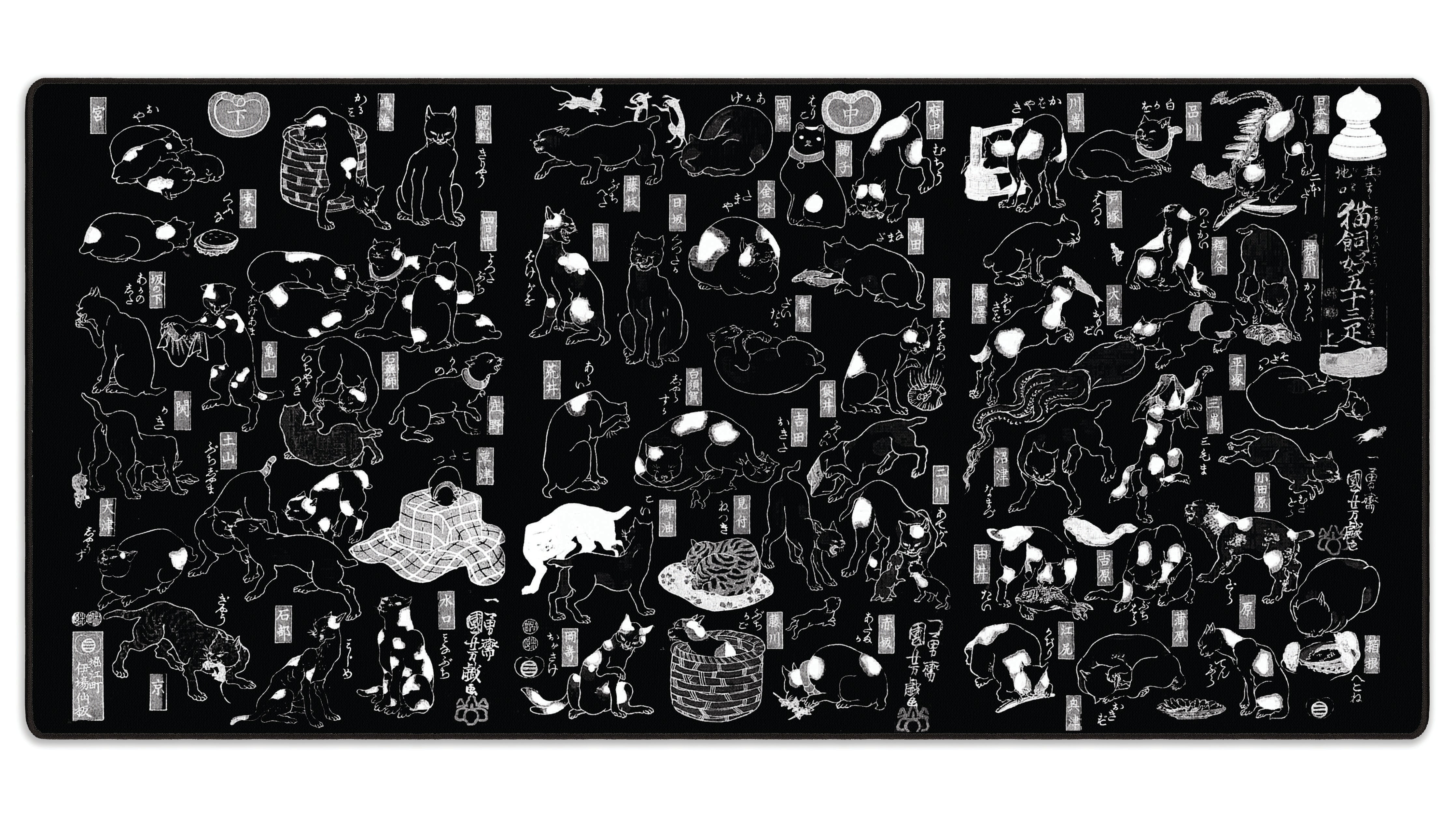 Cats by Kuniyoshi - The Mousepad Company