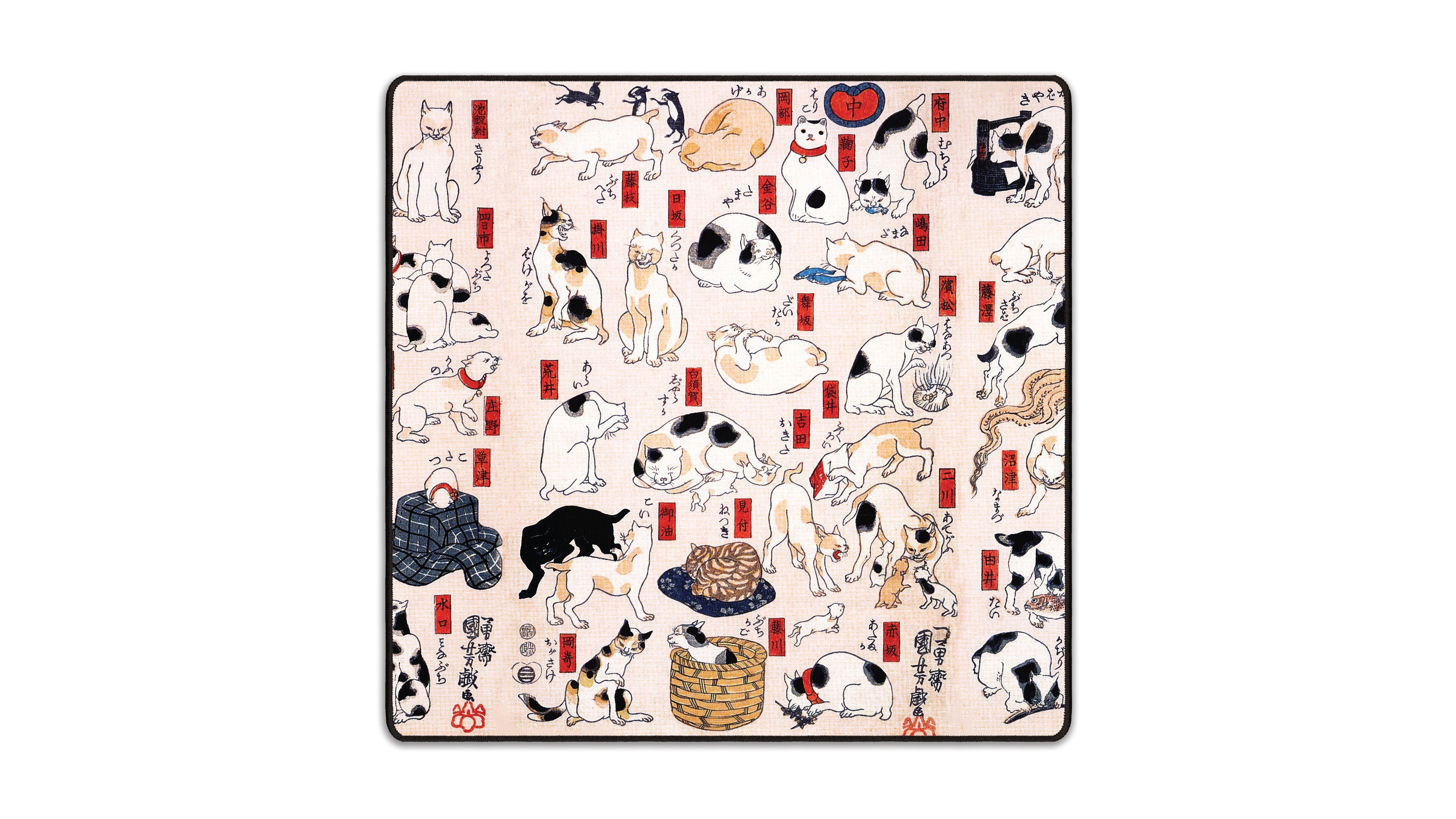 Cats by Kuniyoshi - The Mousepad Company