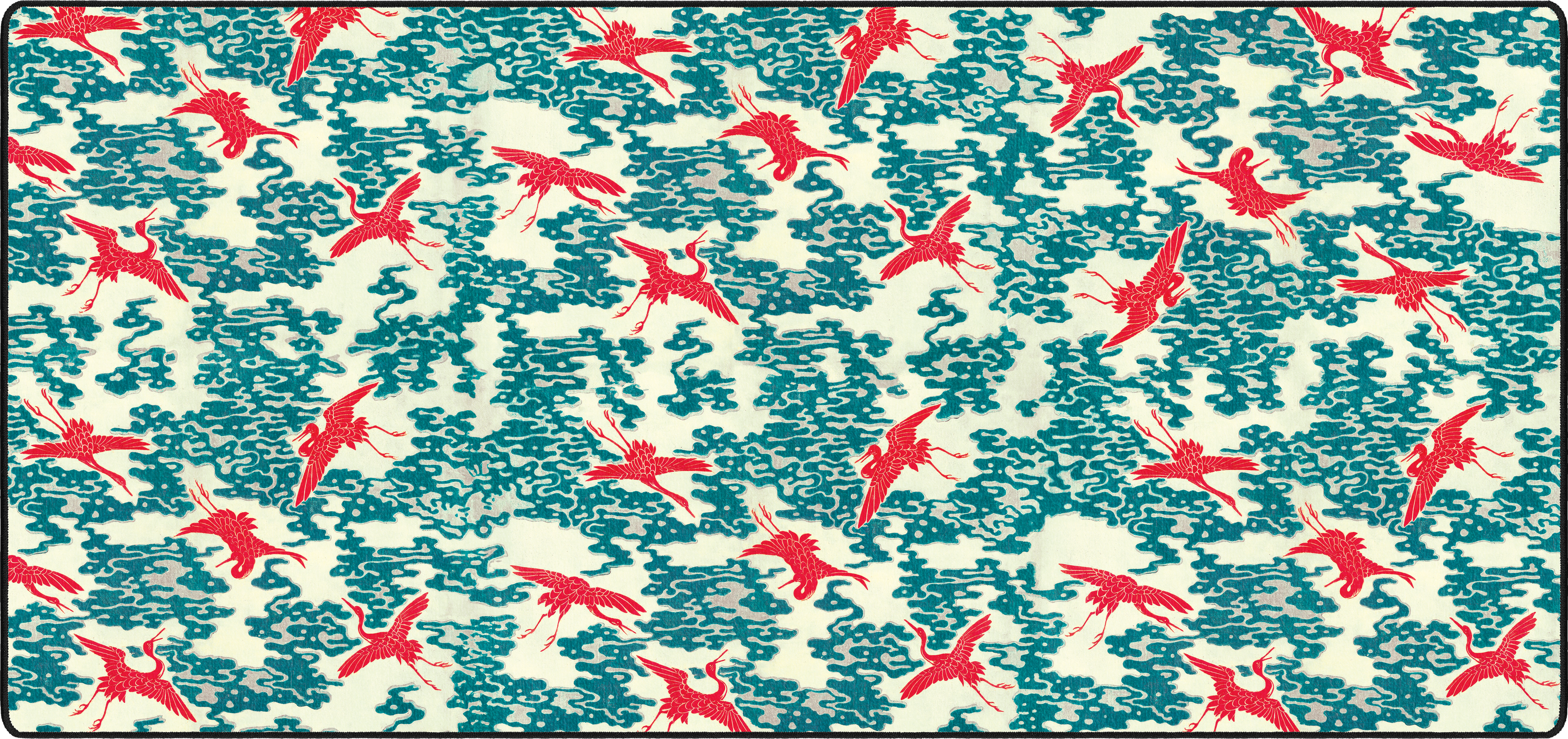 Cranes mousepad thumbnail, Original, Large/XXL