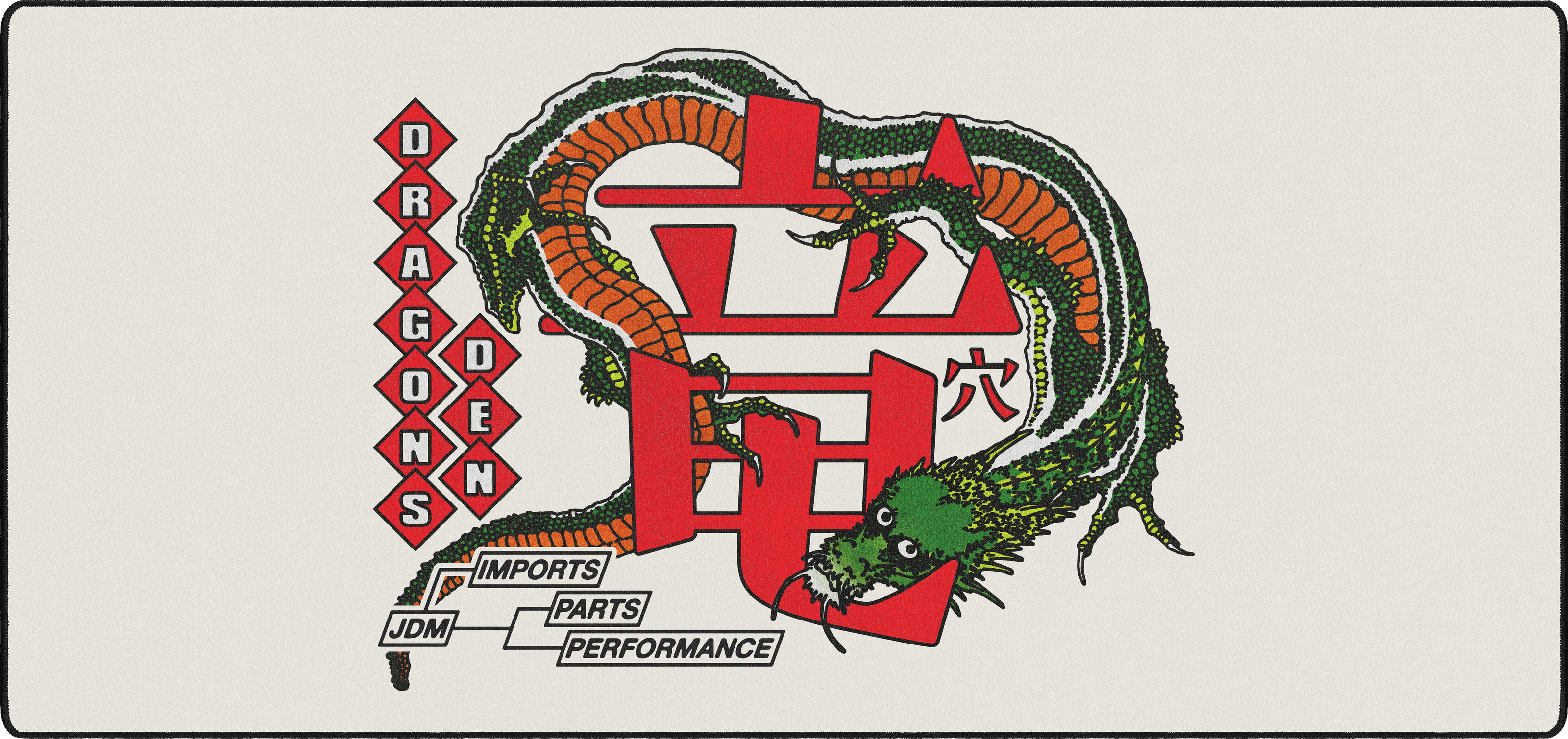 Dragons by OZGMX mousepad thumbnail, Original, Large/XXL