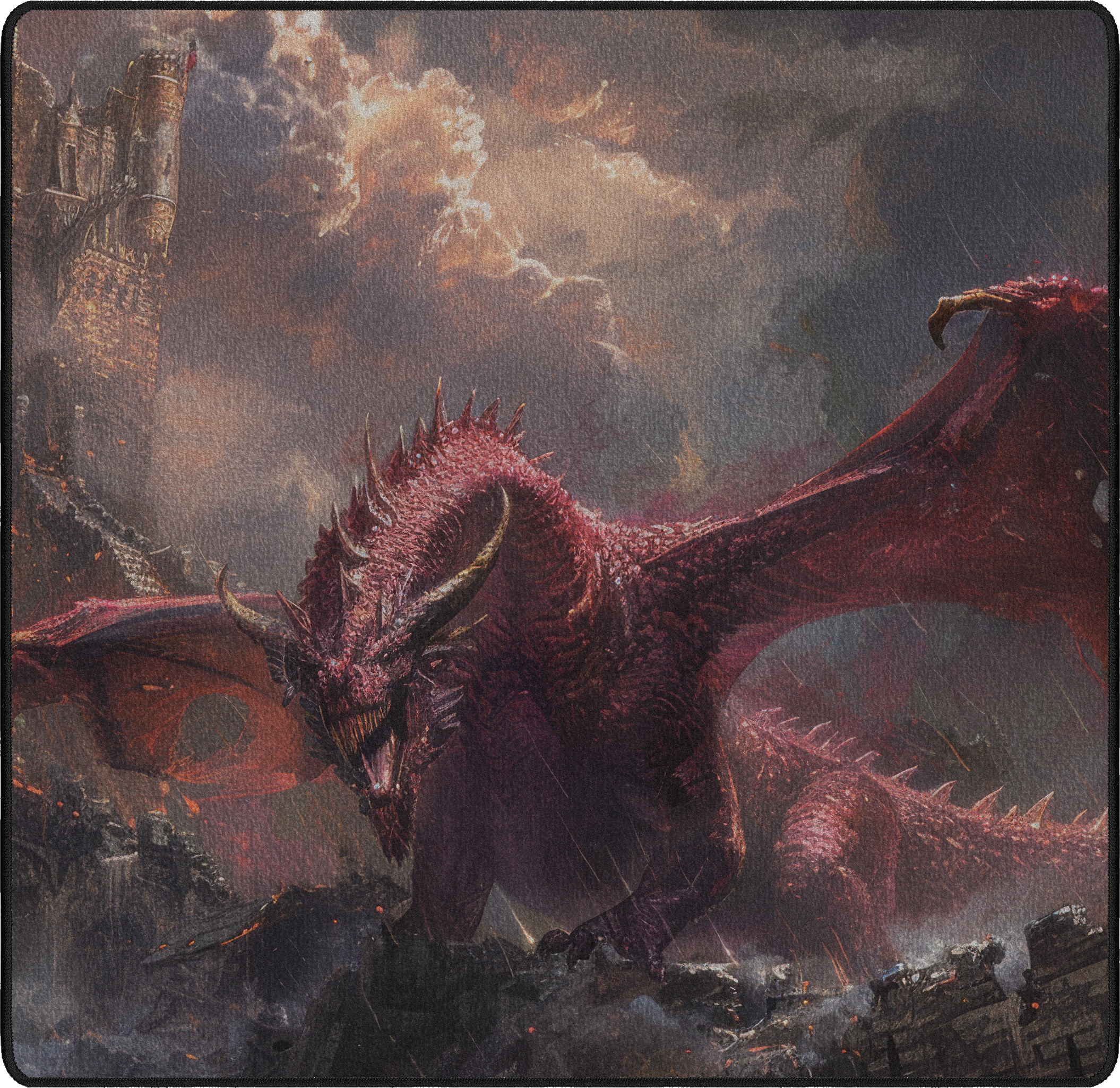Dragon's Wrath mousepad thumbnail, Original, Medium/Small