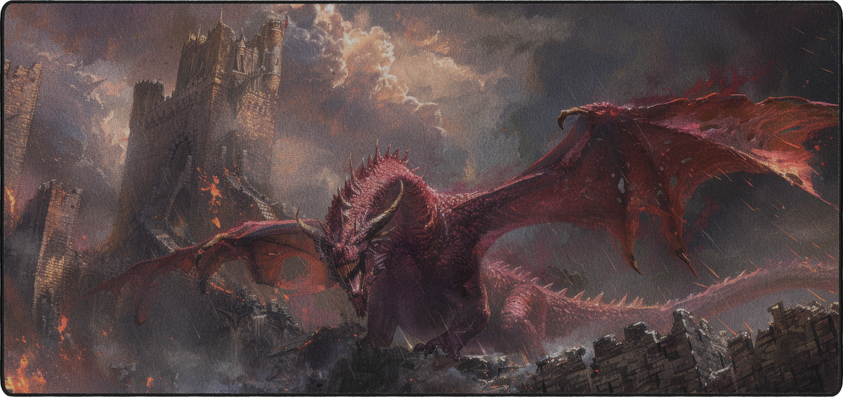 Dragon's Wrath Gaming Mousepad | Desk Mat – Mousepad Co