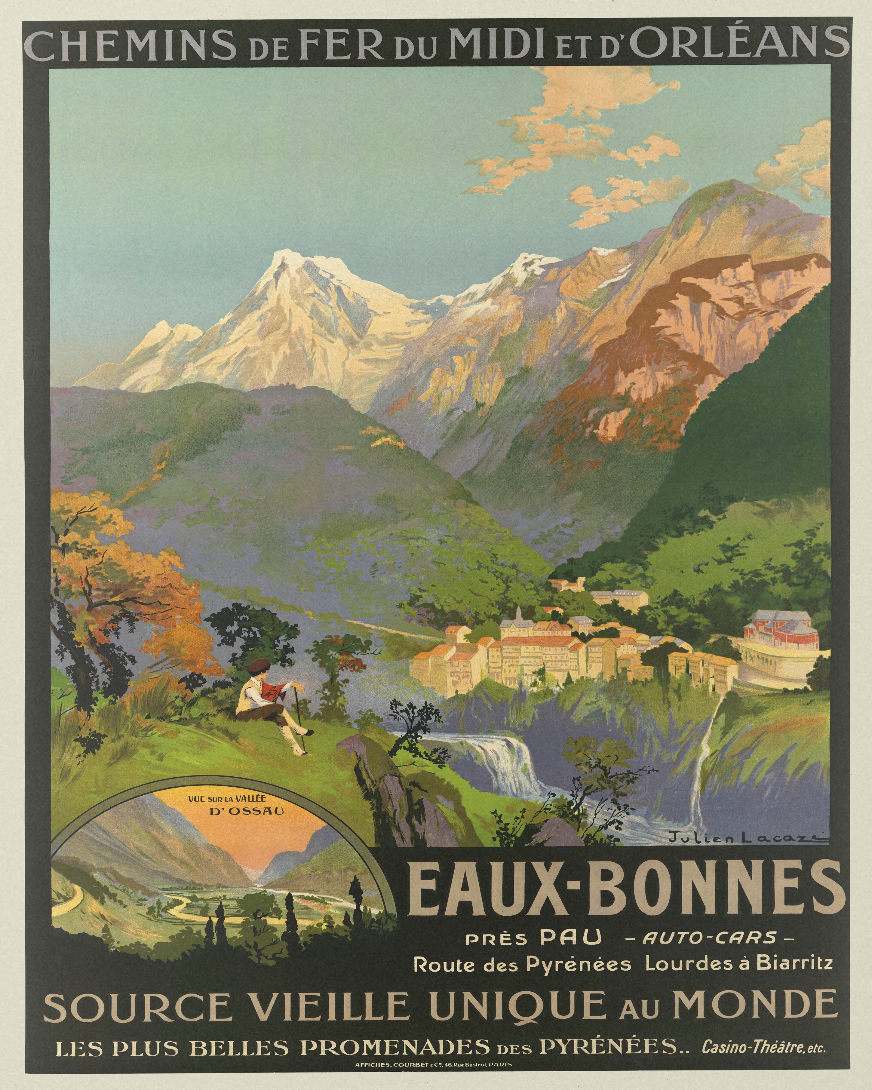 Eaux-Bonnes, by Julien Lacaze - The Mousepad Company