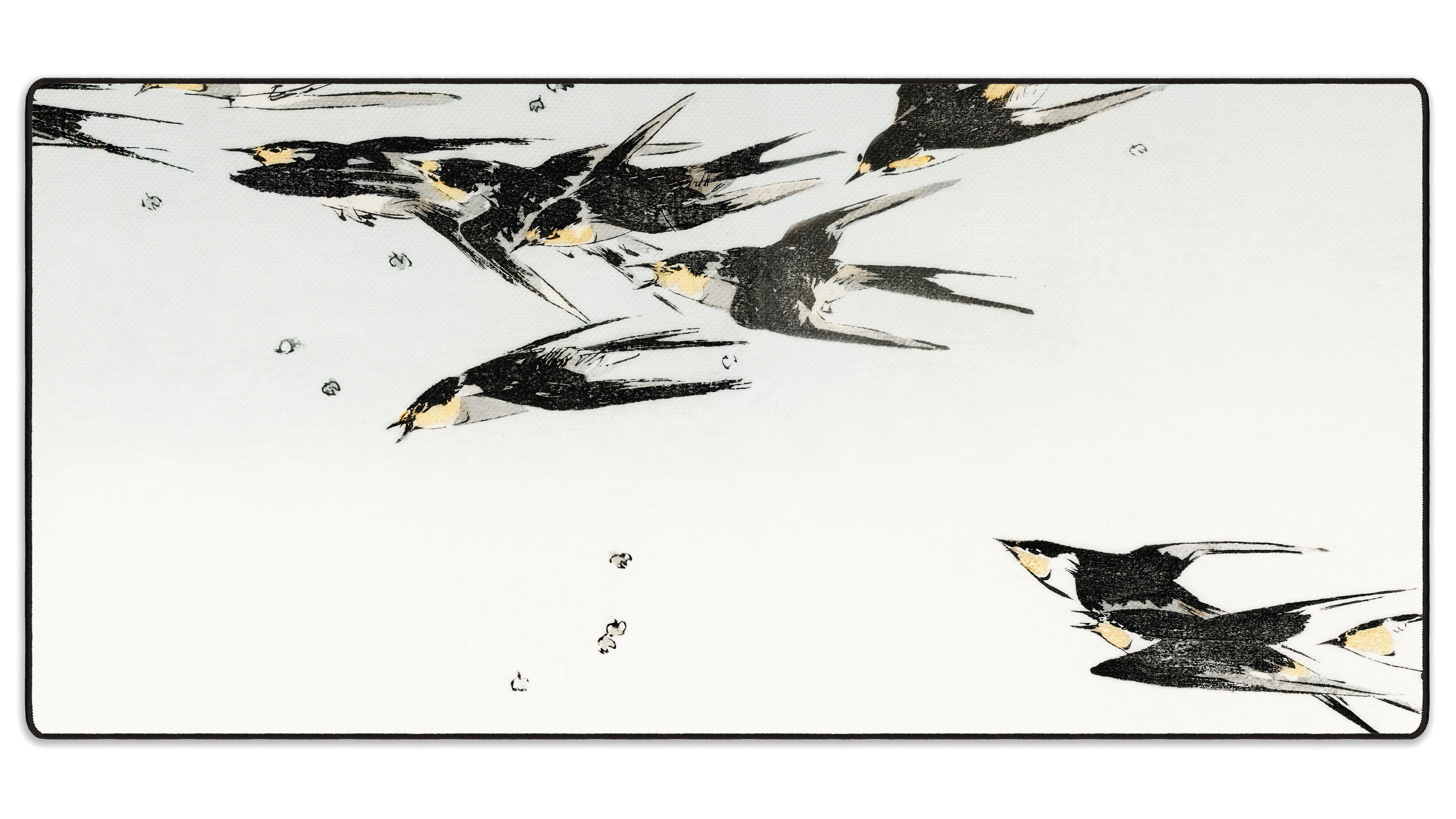 Flying Magpies by Seitei