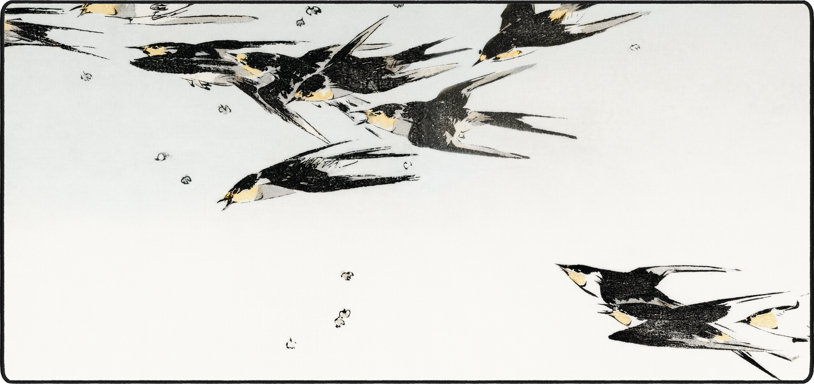 Flying Magpies by Seitei